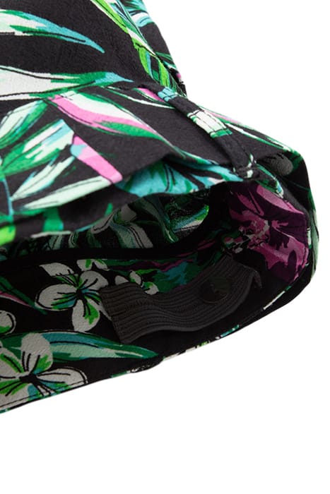 GIRLS’ BLACK LENZING™ ECOVERO™ TROPICAL TROUSERS 7