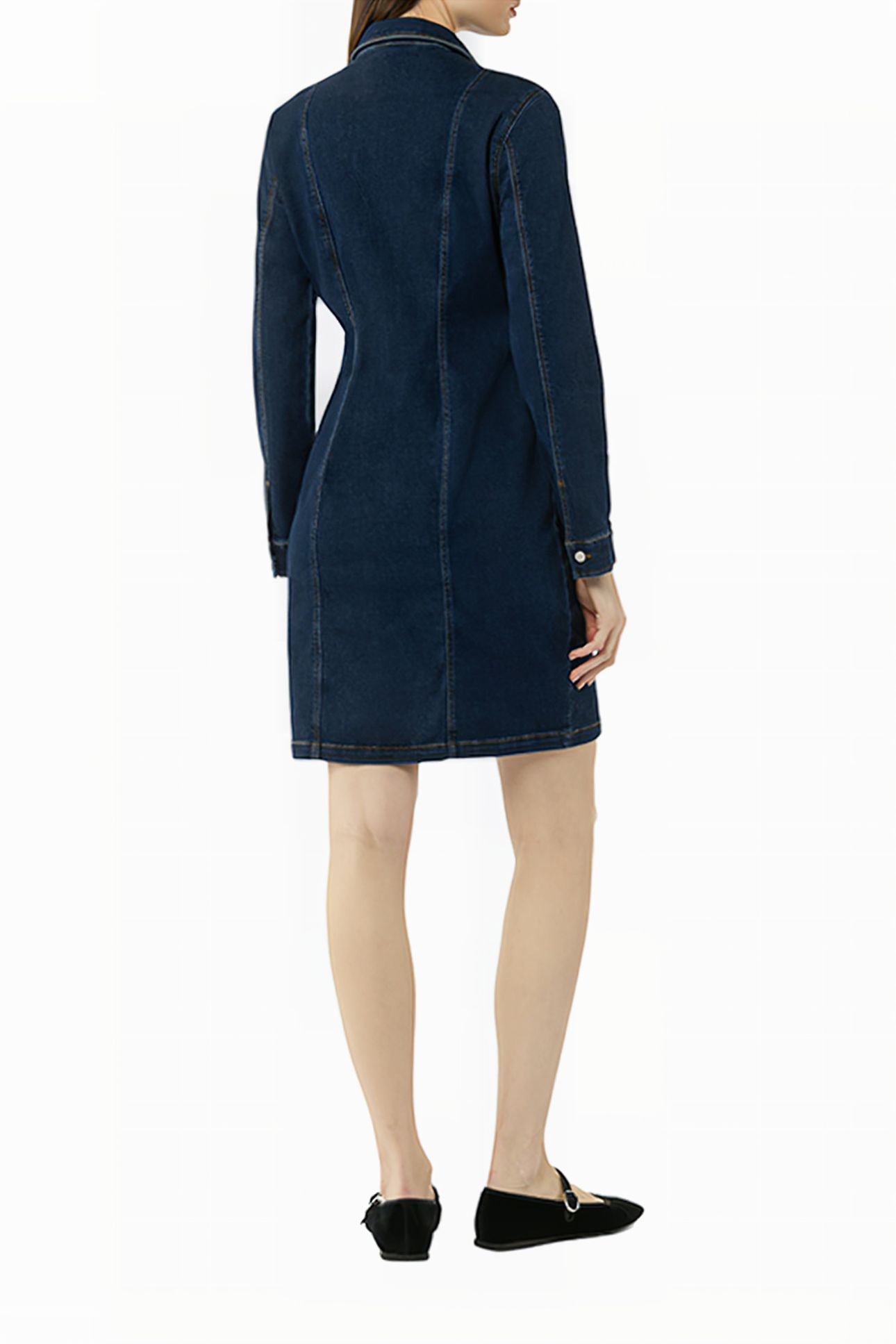 COMMA DRESSES BLUE-DENIM 3