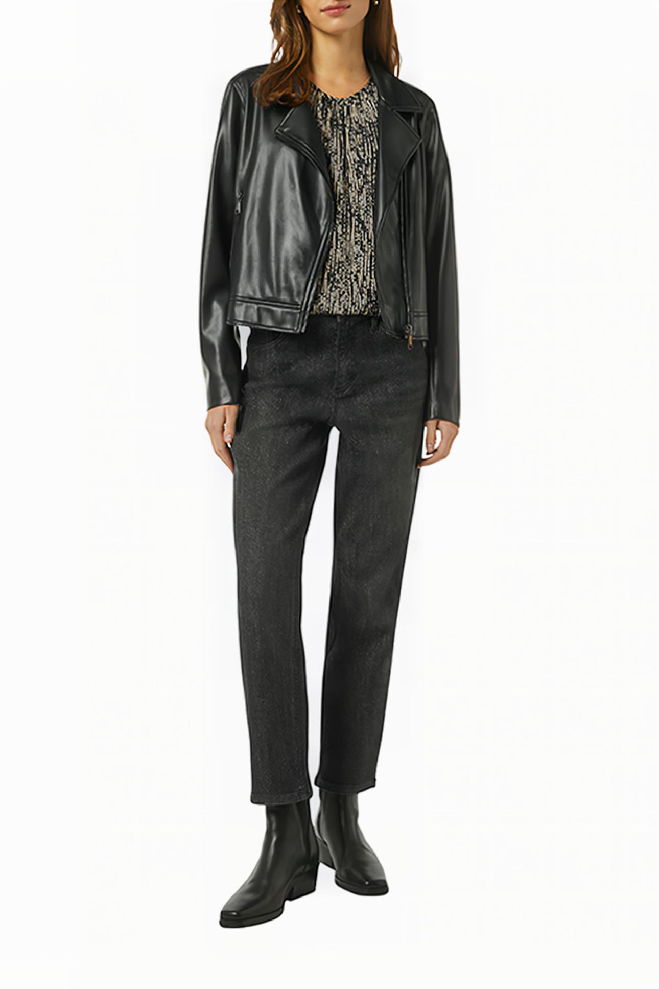 COMMA BLOUSES BLACK 4