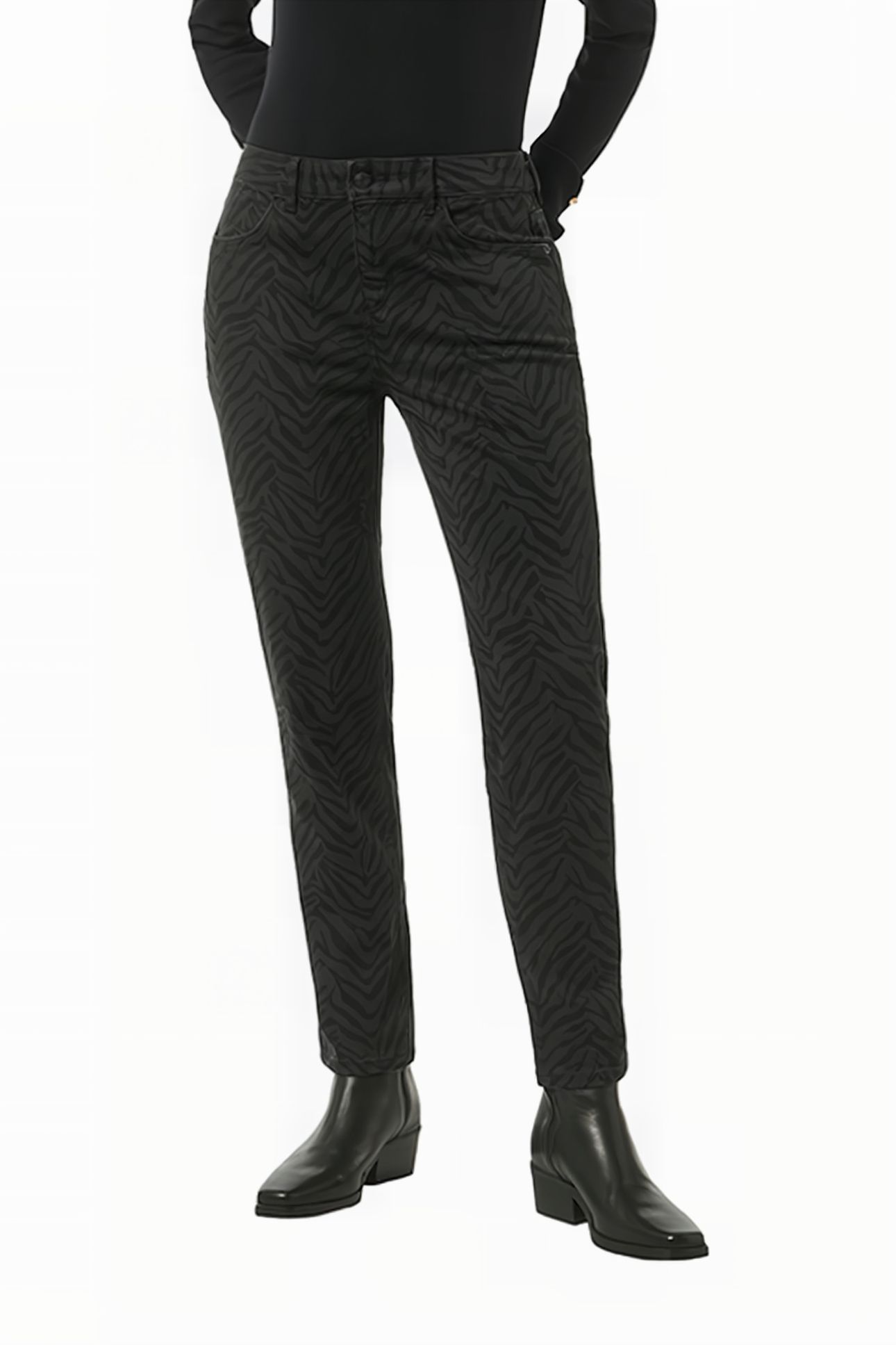 COMMA JEANS BLACK DENIM 1