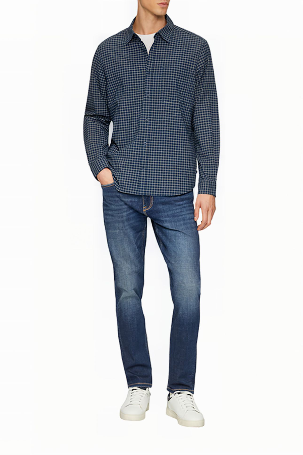 S.OLIVER SHIRTS MARINE BLUE 2