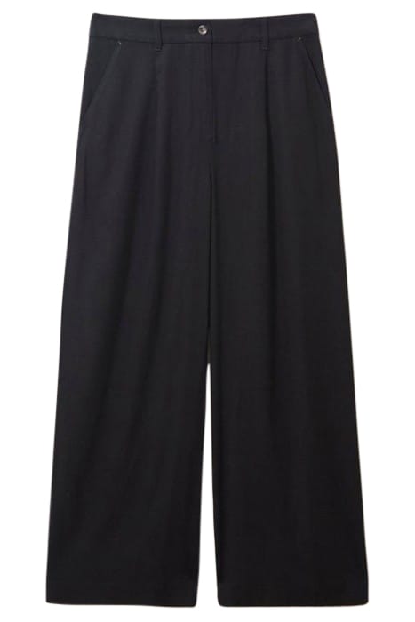 LUCINDA WIDE LEG TROUSER PURE BLACK 2