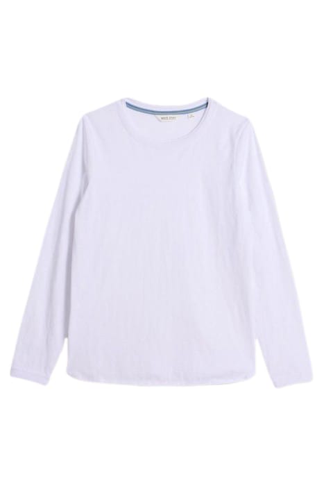 CLARA LS TEE BRILLIANT WHITE 2