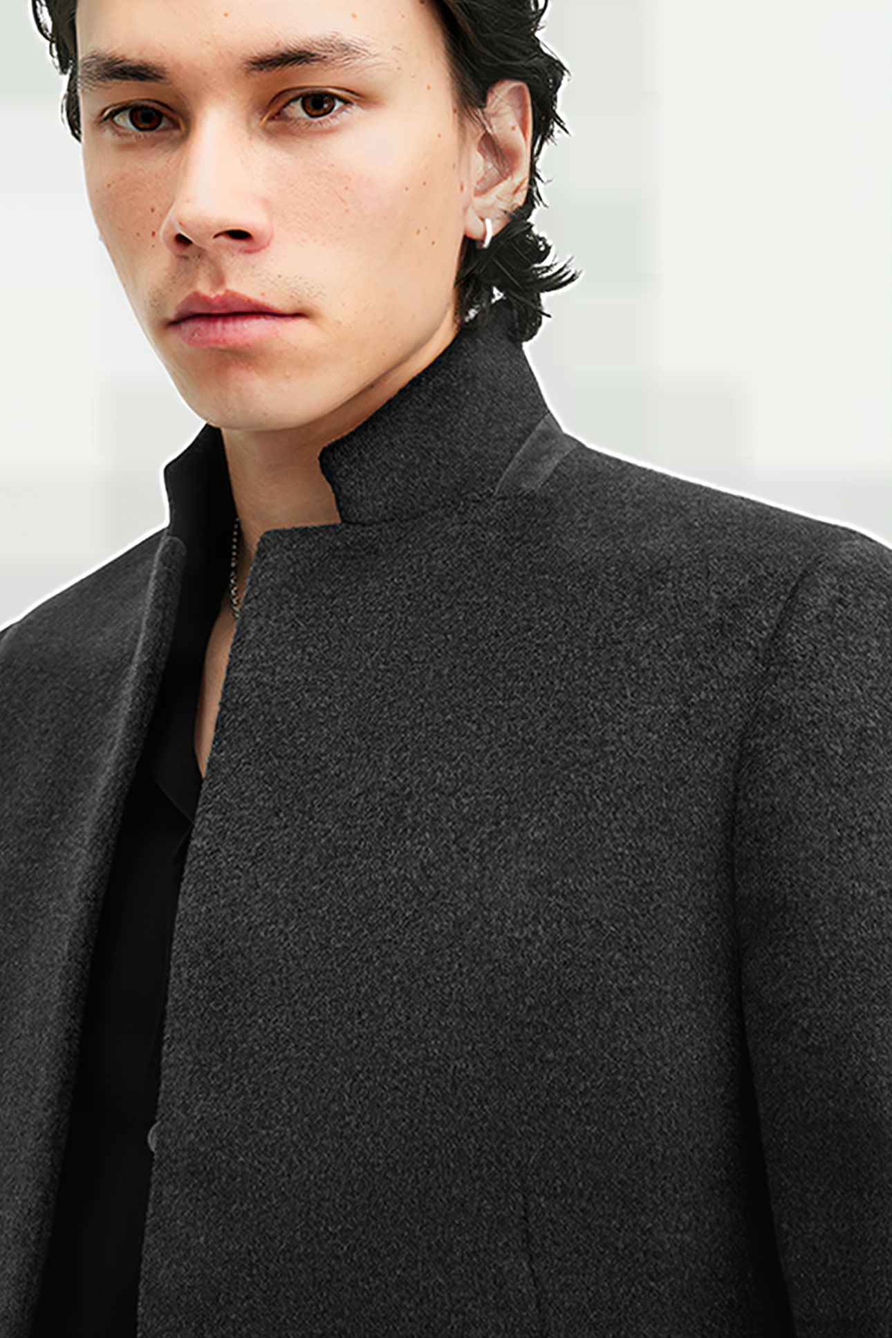 HARGROVE COAT CHARCOAL GREY 7