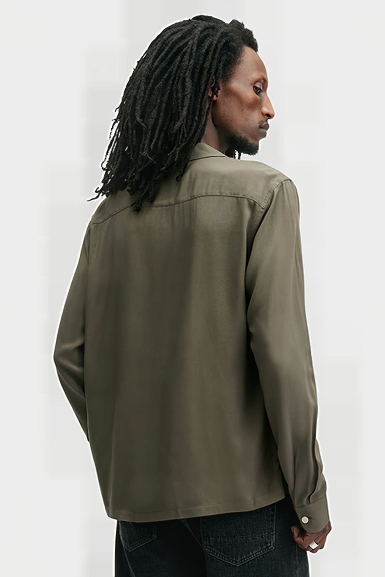 VENICE LS SHIRT CAGE BROWN 2