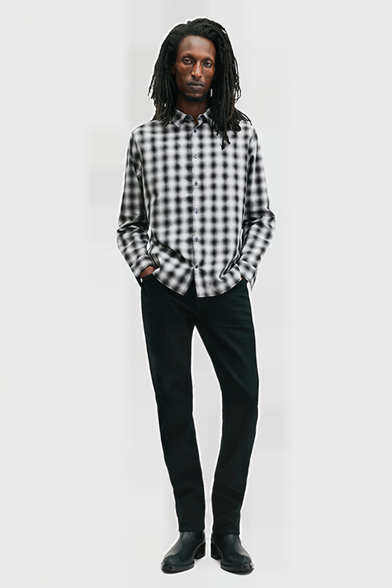ELEKTRA LS SHIRT BLACK/WHITE 3