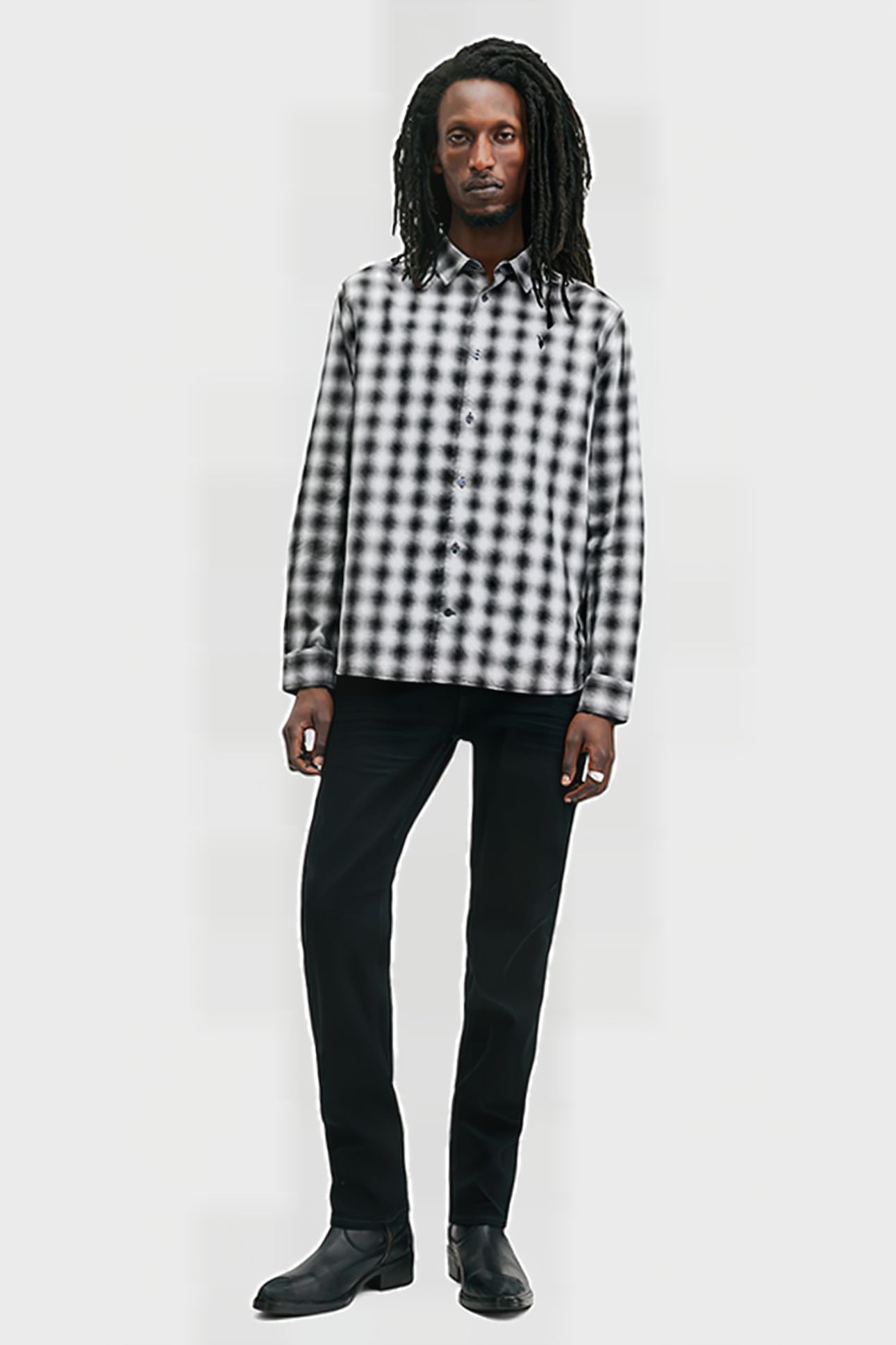 ELEKTRA LS SHIRT BLACK/WHITE 5