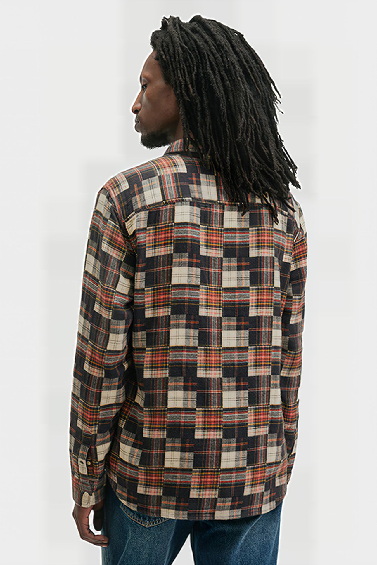 JUDE LS SHIRT RED 2