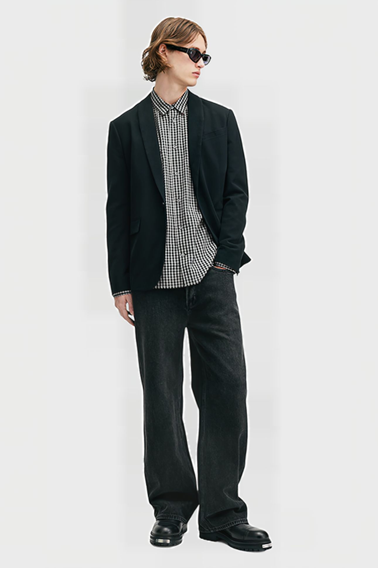 NEO LS SHIRT BLACK/WHITE 6