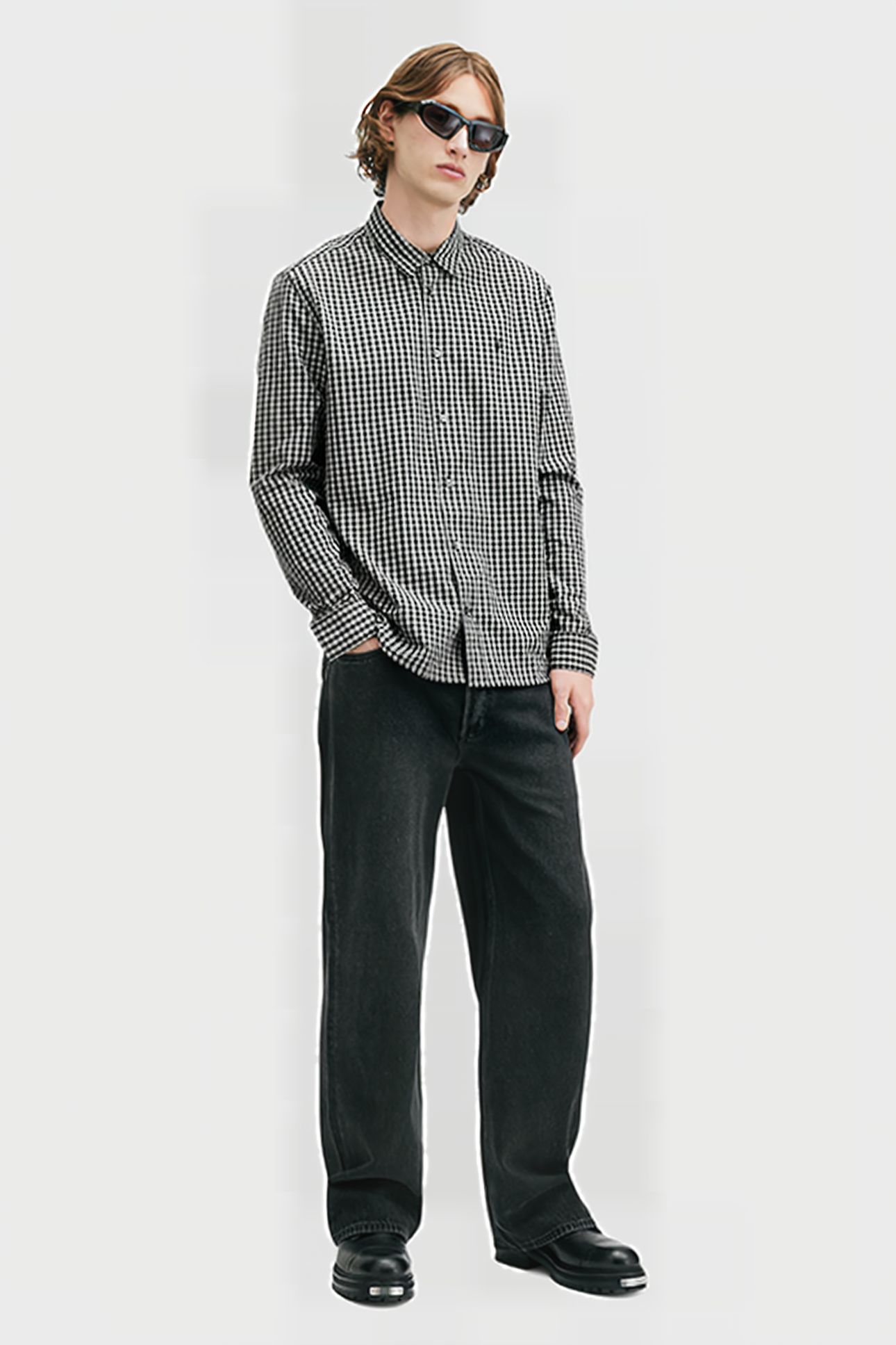 NEO LS SHIRT BLACK/WHITE 3