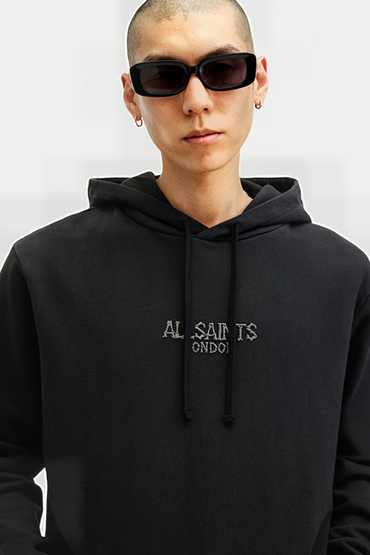 BONES OTH HOODY WASHED BLACK 6