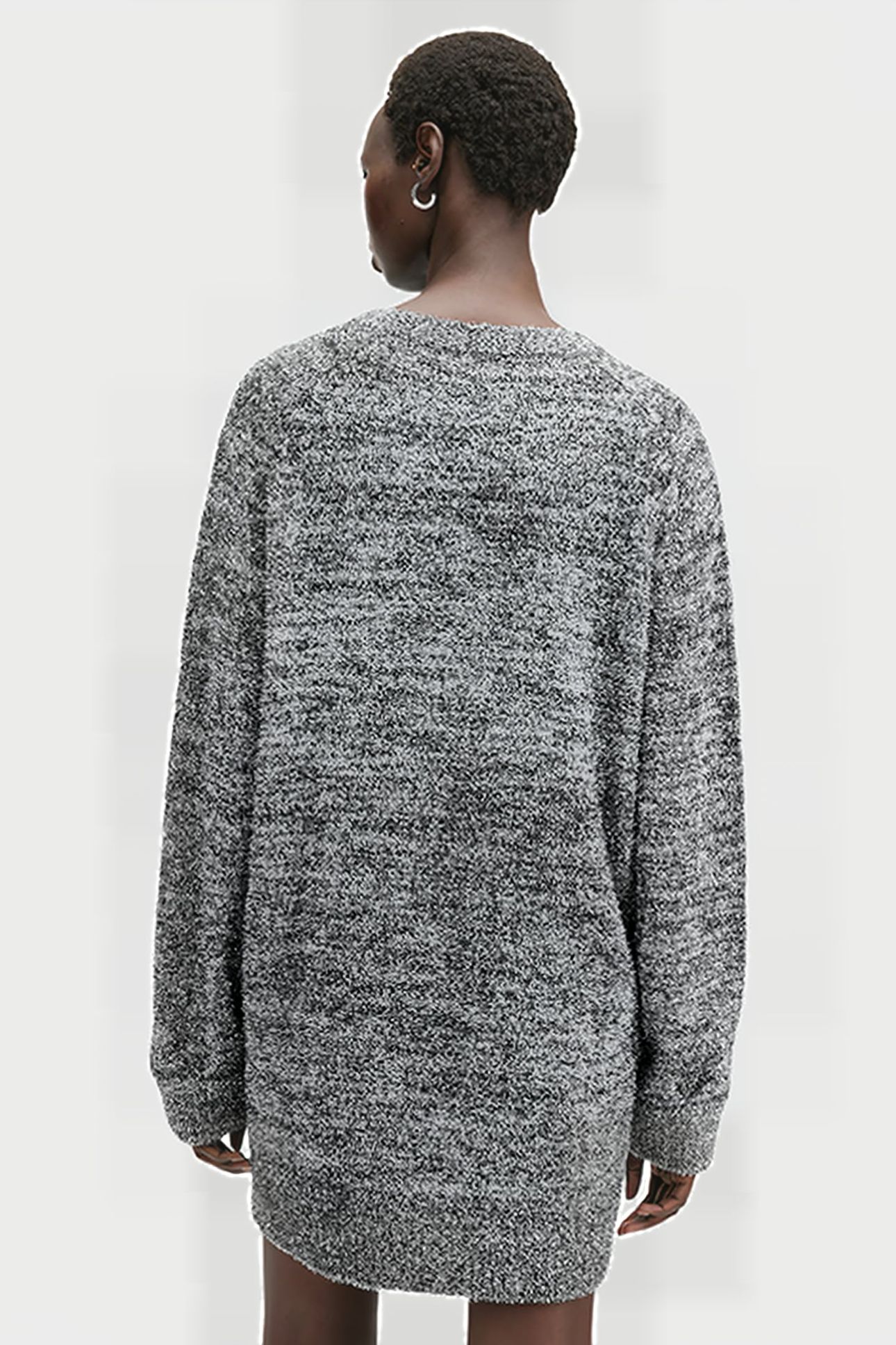 DAZZLE JUMPER DRESS GUNMETAL GREY 2