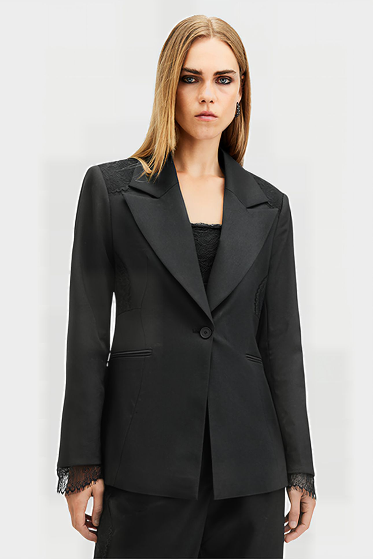 LACEY BLAZER BLACK 1