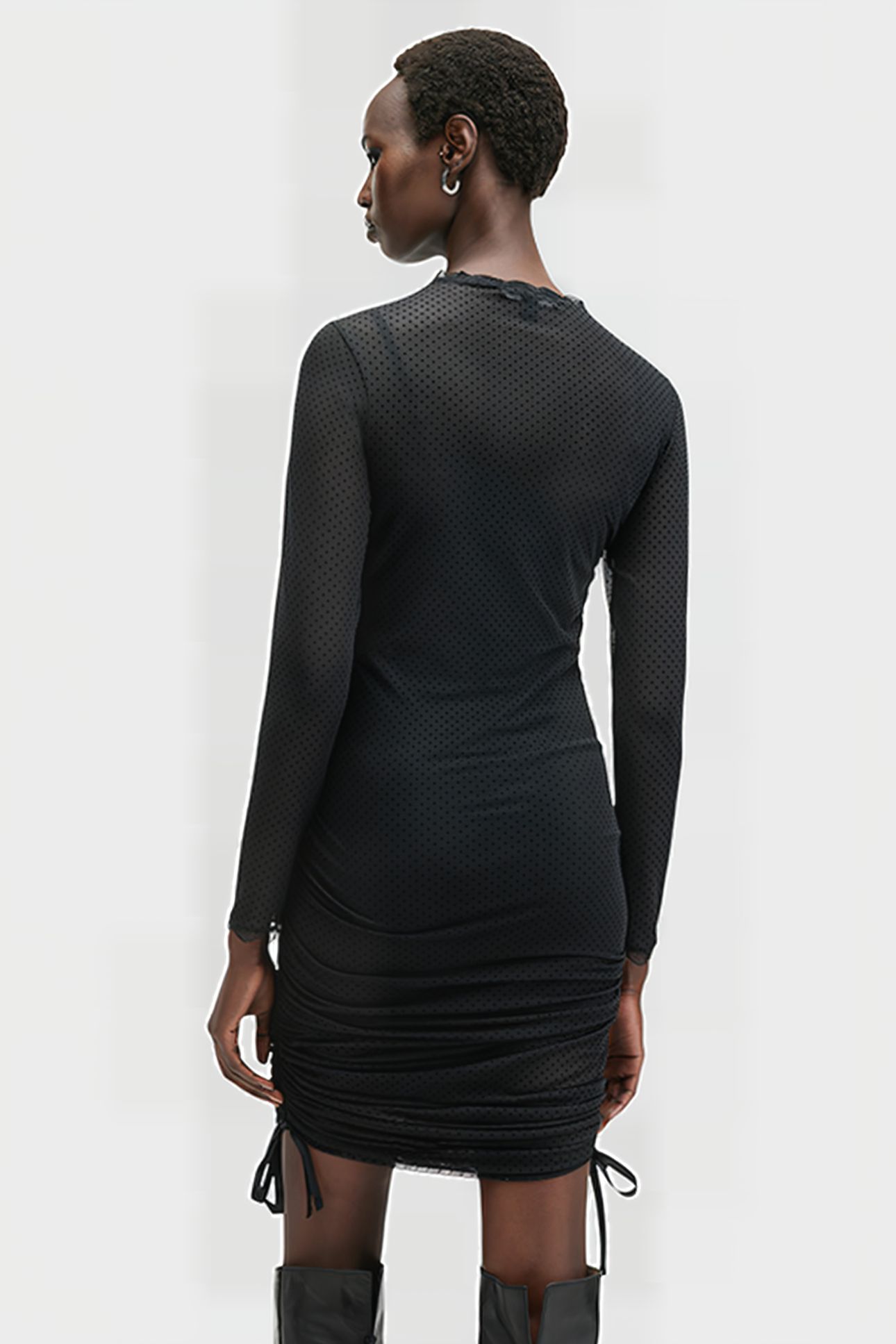ADARA LACE DRESS BLACK 2