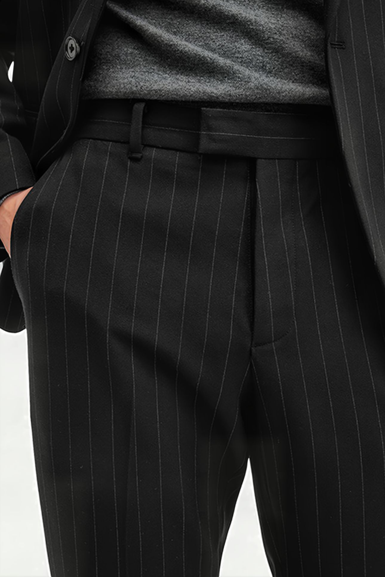 HEDDON TROUSER BLACK 6