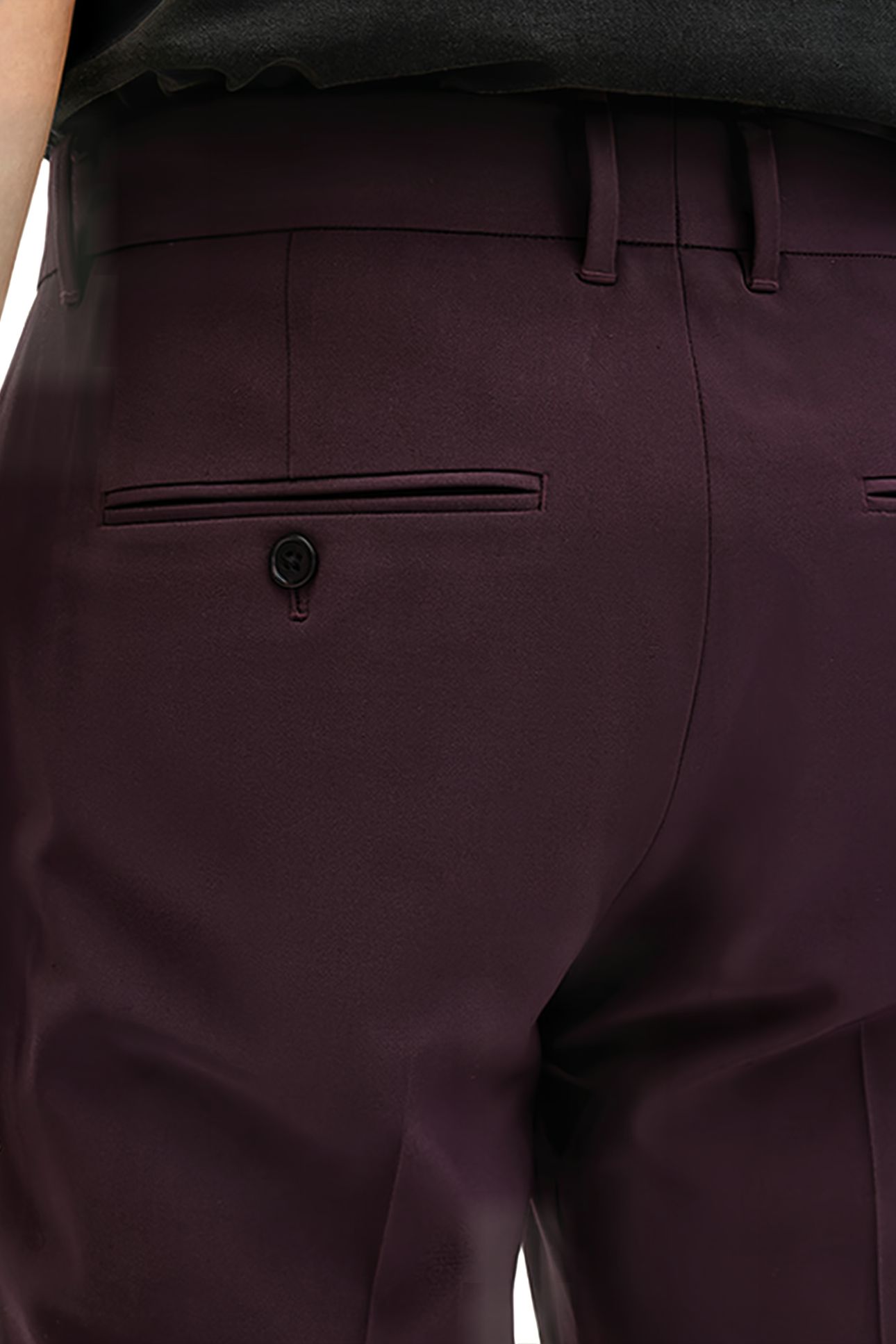 LISLE TROUSER PORT PURPLE 7