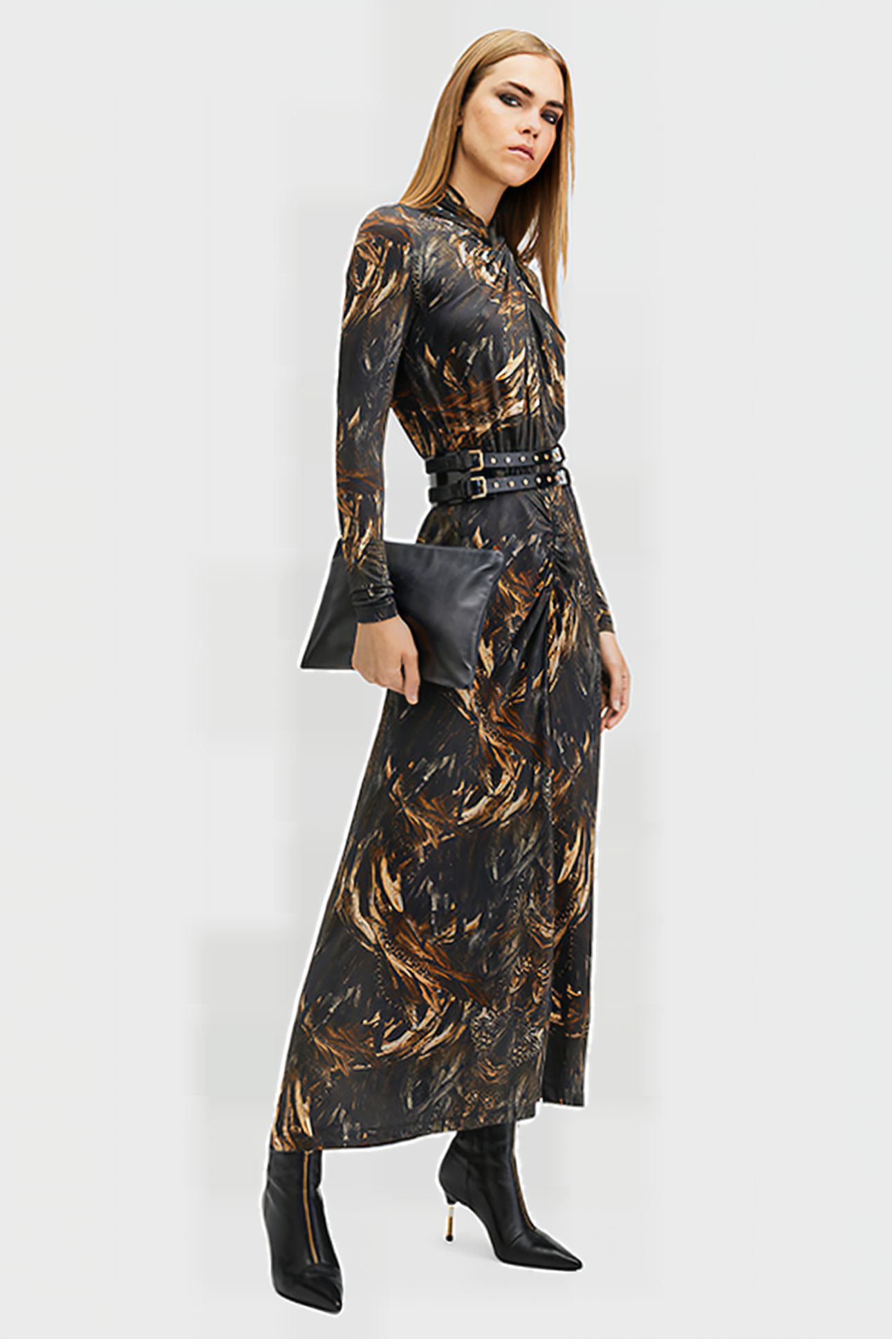 MINA DRESS CHARM BLACK 4
