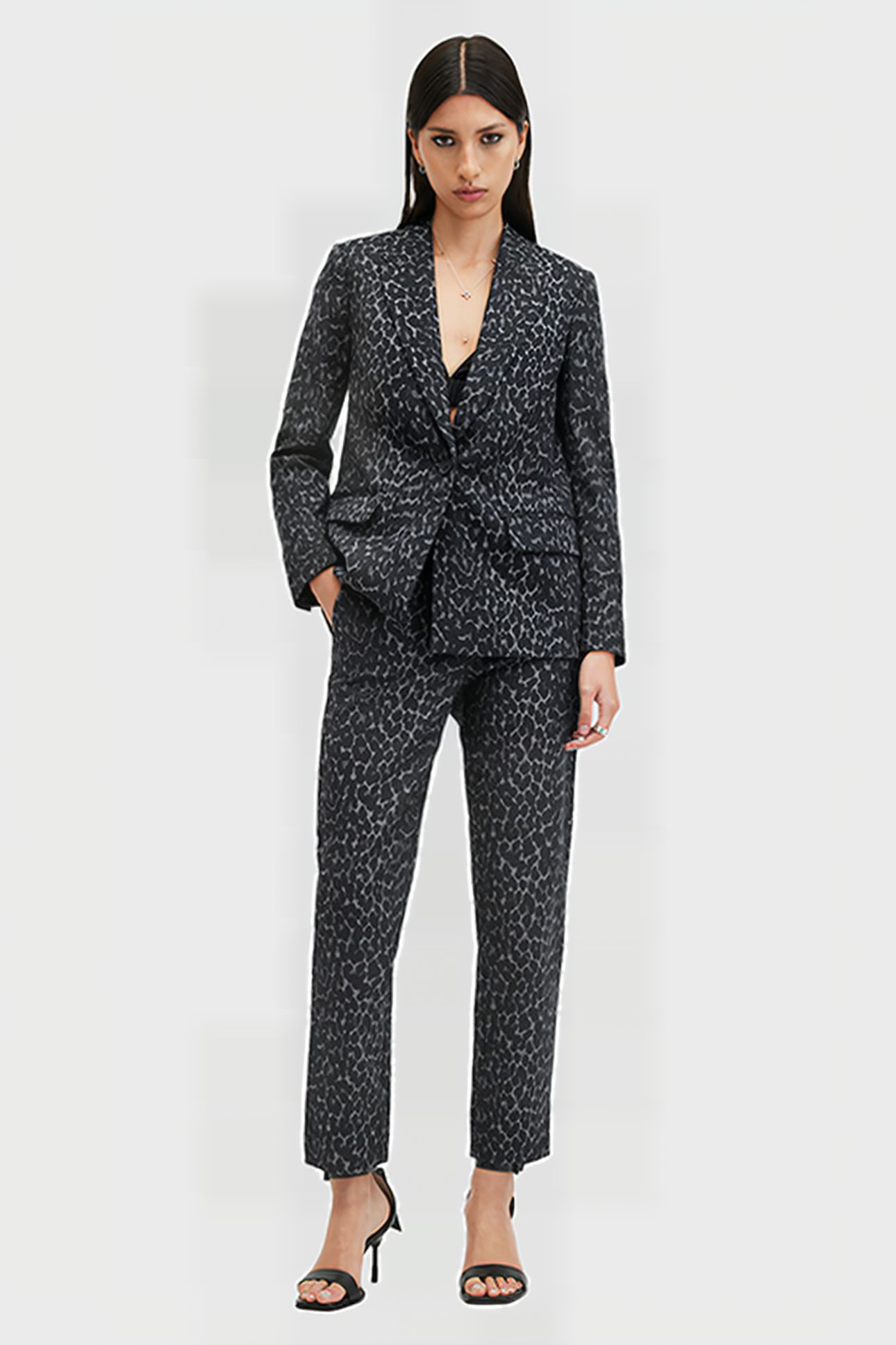 AURORA BLAZER LEPPO GREY/BLACK 3