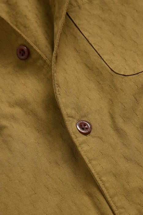 GADDESBY SS SHIRT KHAKI GREEN 3