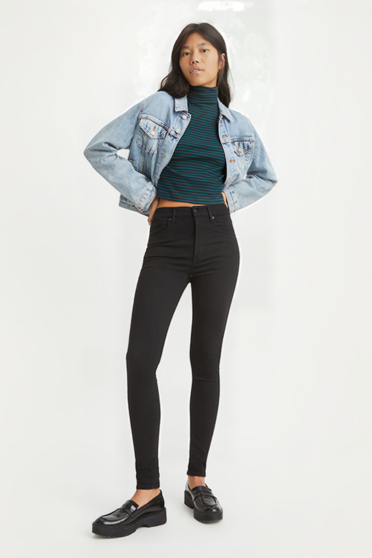 MILE HIGH SUPER SKINNY BLACK CELESTIAL 1