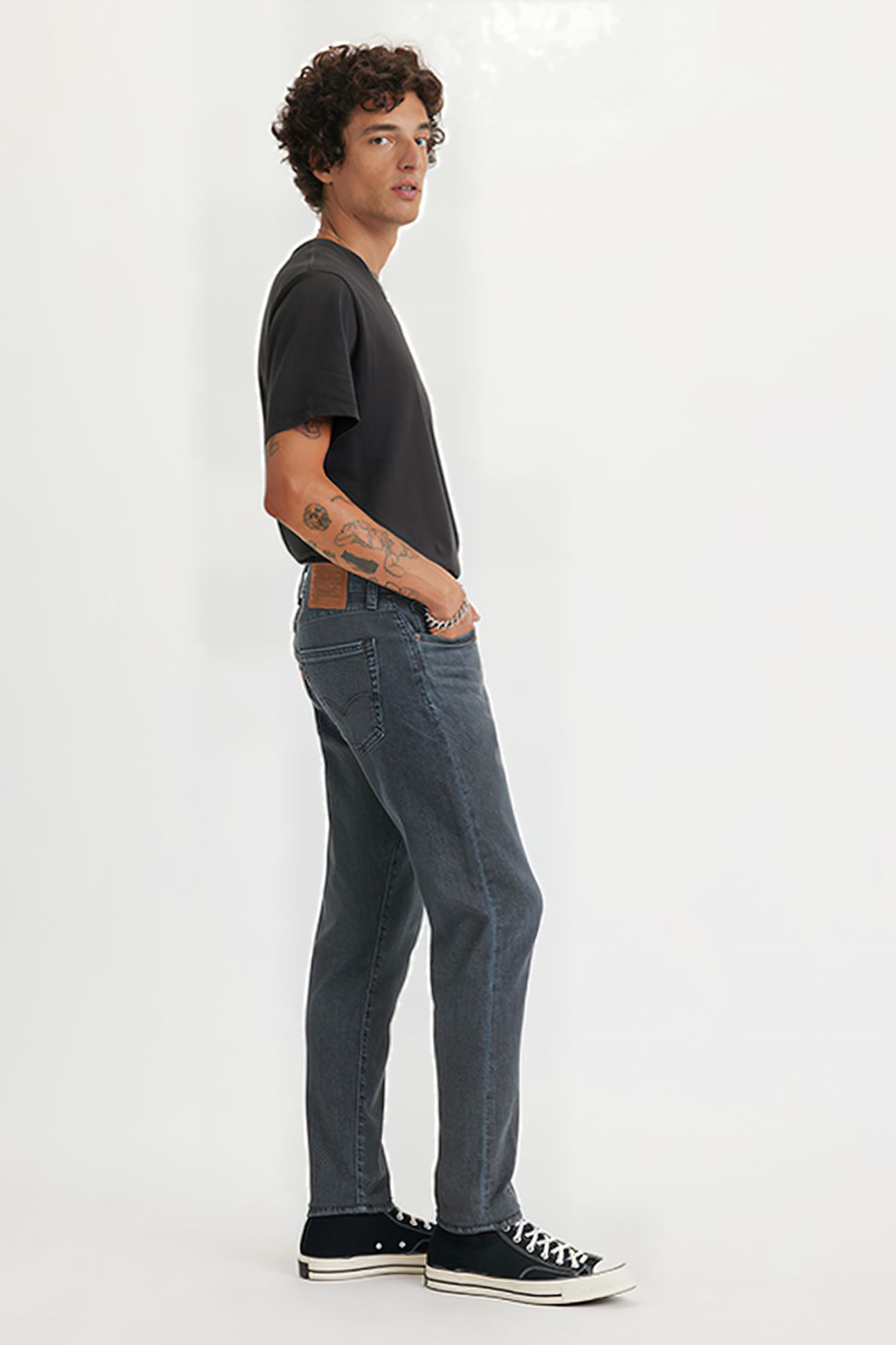 512 SLIM TAPER RICHMOND BLUE BLACK OD A 7