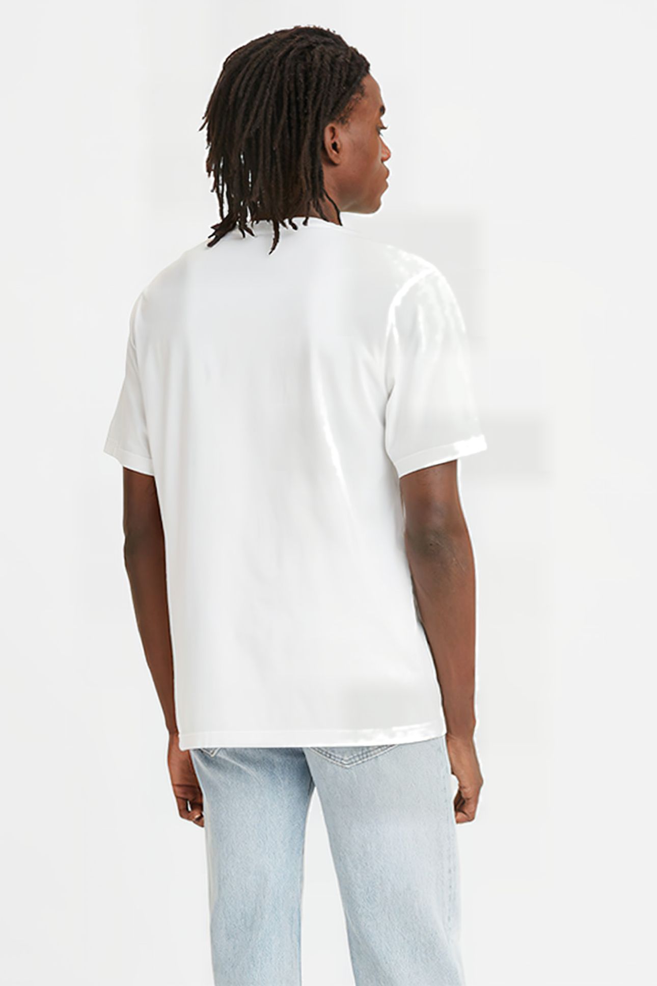 SS RELAXED FIT TEE BOXTAB WHITE GRAPHI 2