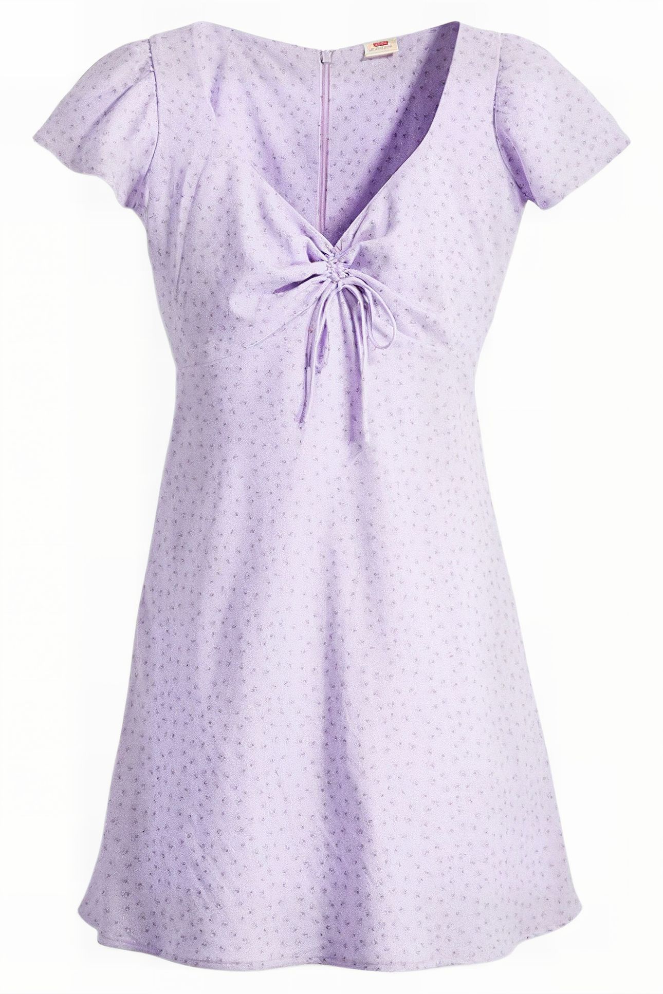SKYLAR FLUTTER SLV DRESS JANE FLORAL PUR 3