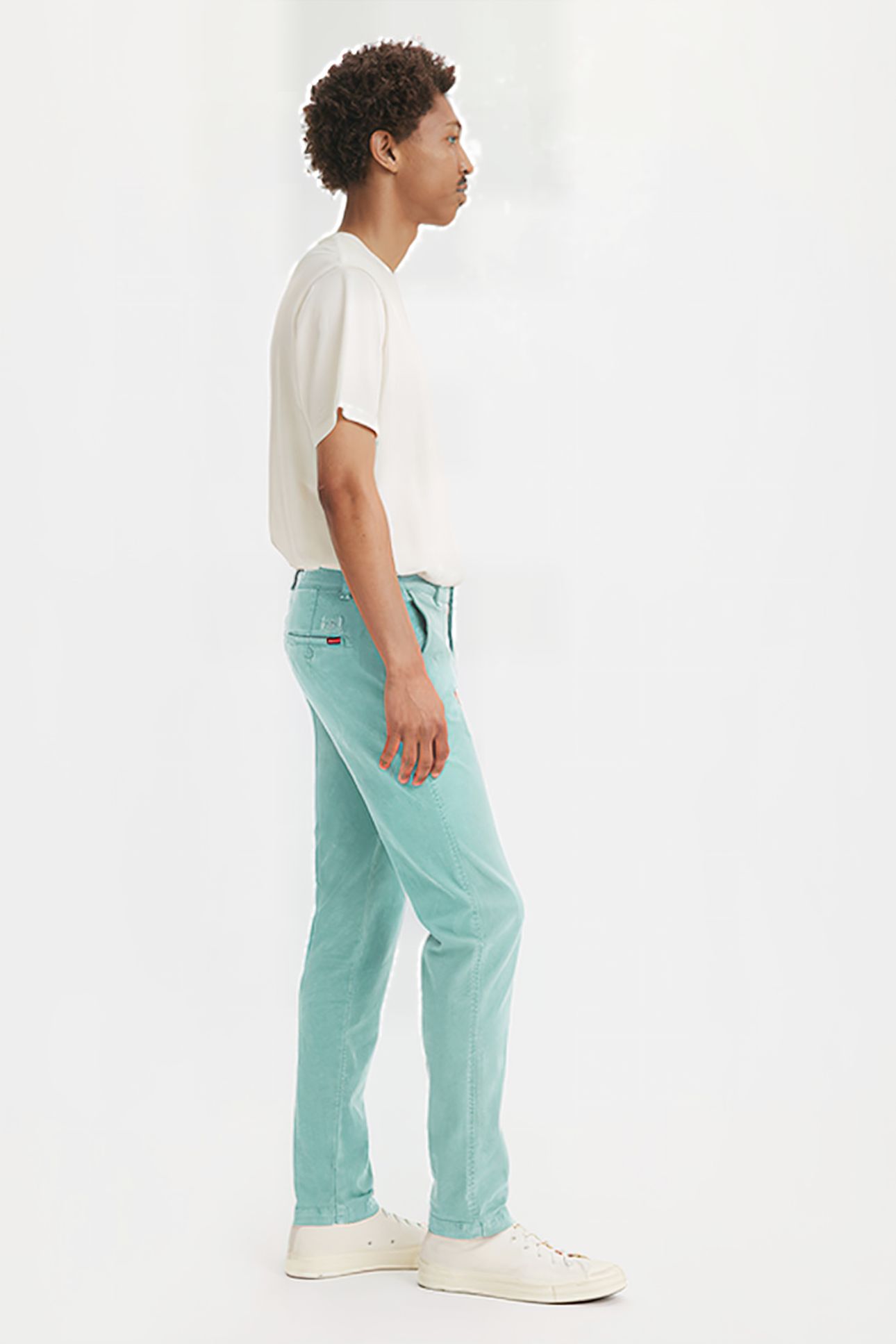 XX CHINO SLIM II AQUIFER STRETCH TWILL GARMENT DYE 3