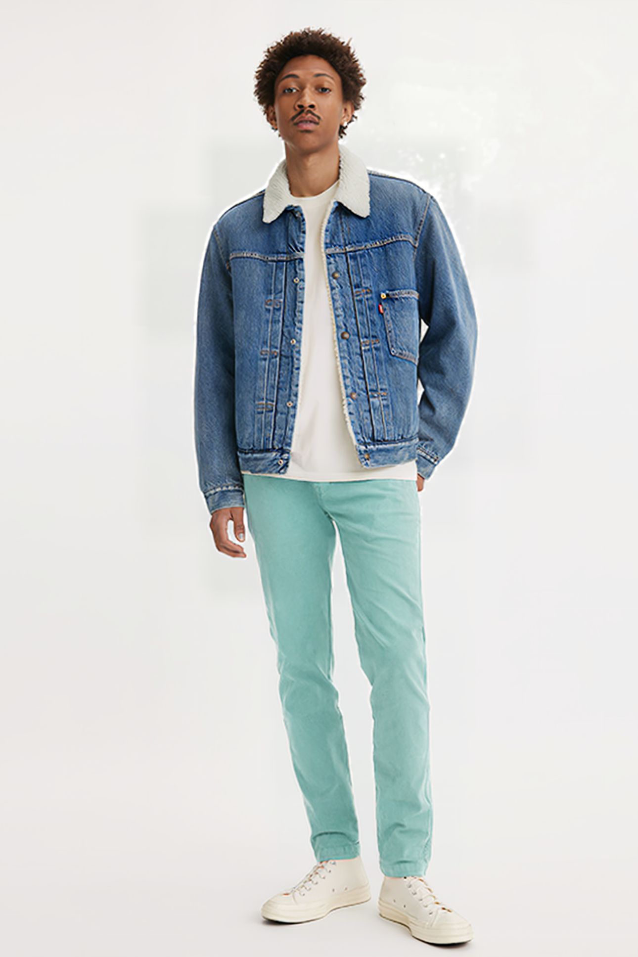 XX CHINO SLIM II AQUIFER STRETCH TWILL GARMENT DYE 1