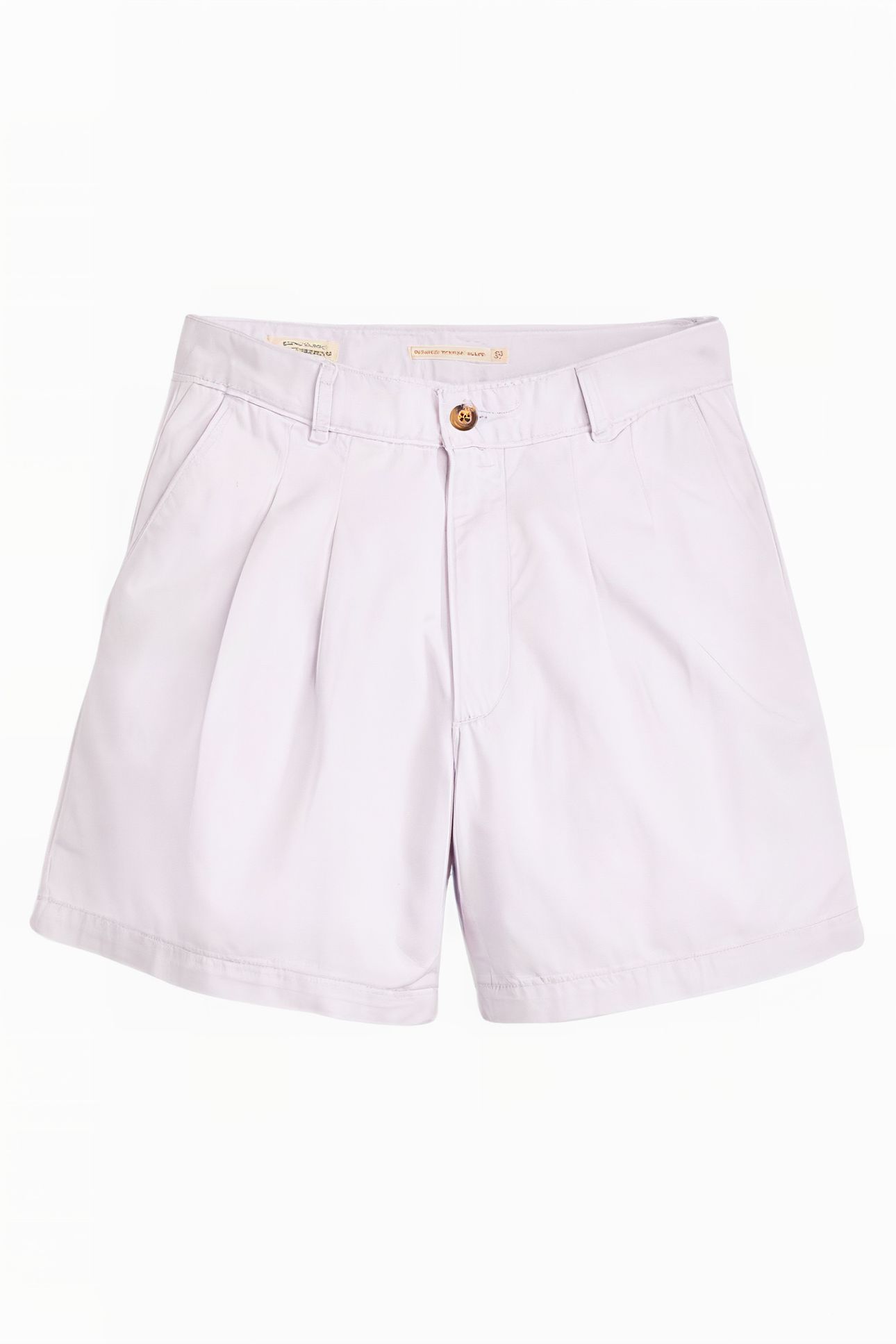 PLEATED TROUSER SHORT LAVENDER BLUE 4