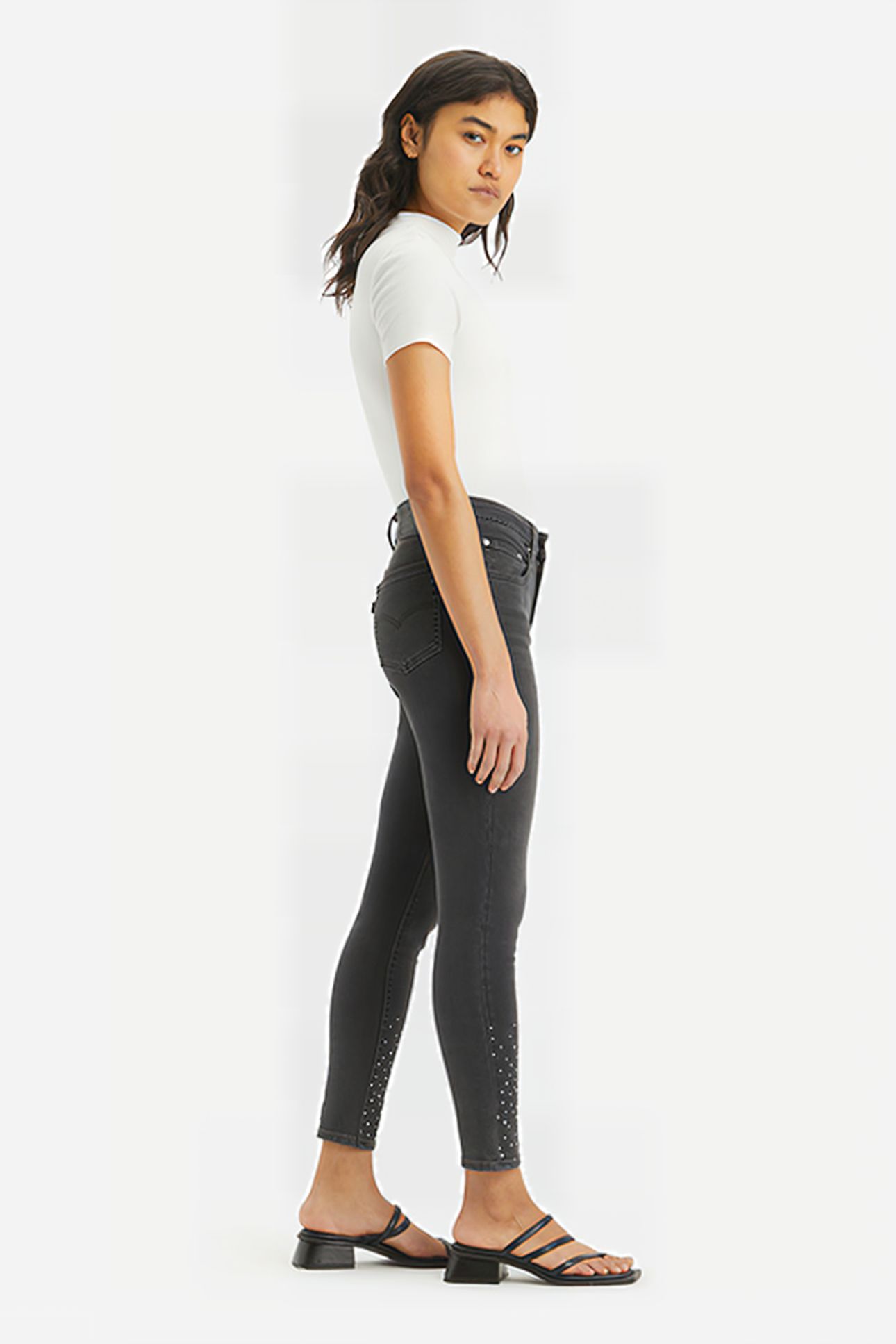 721 HIGH RISE SKINNY LAVA ROCK RHINESTON 4