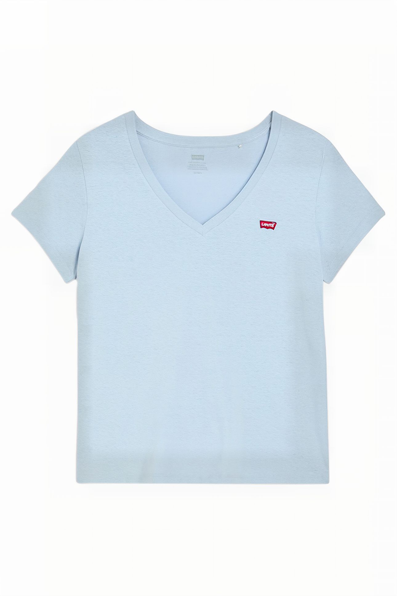 PERFECT SLUB VNECK NIAGARA MIST SLUB 3