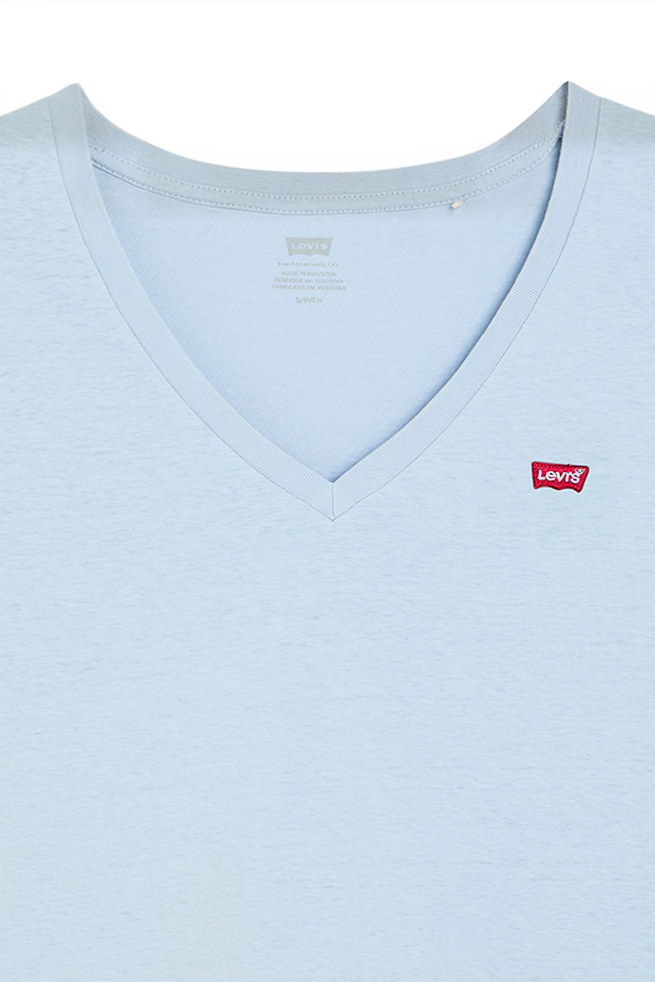 PERFECT SLUB VNECK NIAGARA MIST SLUB 7