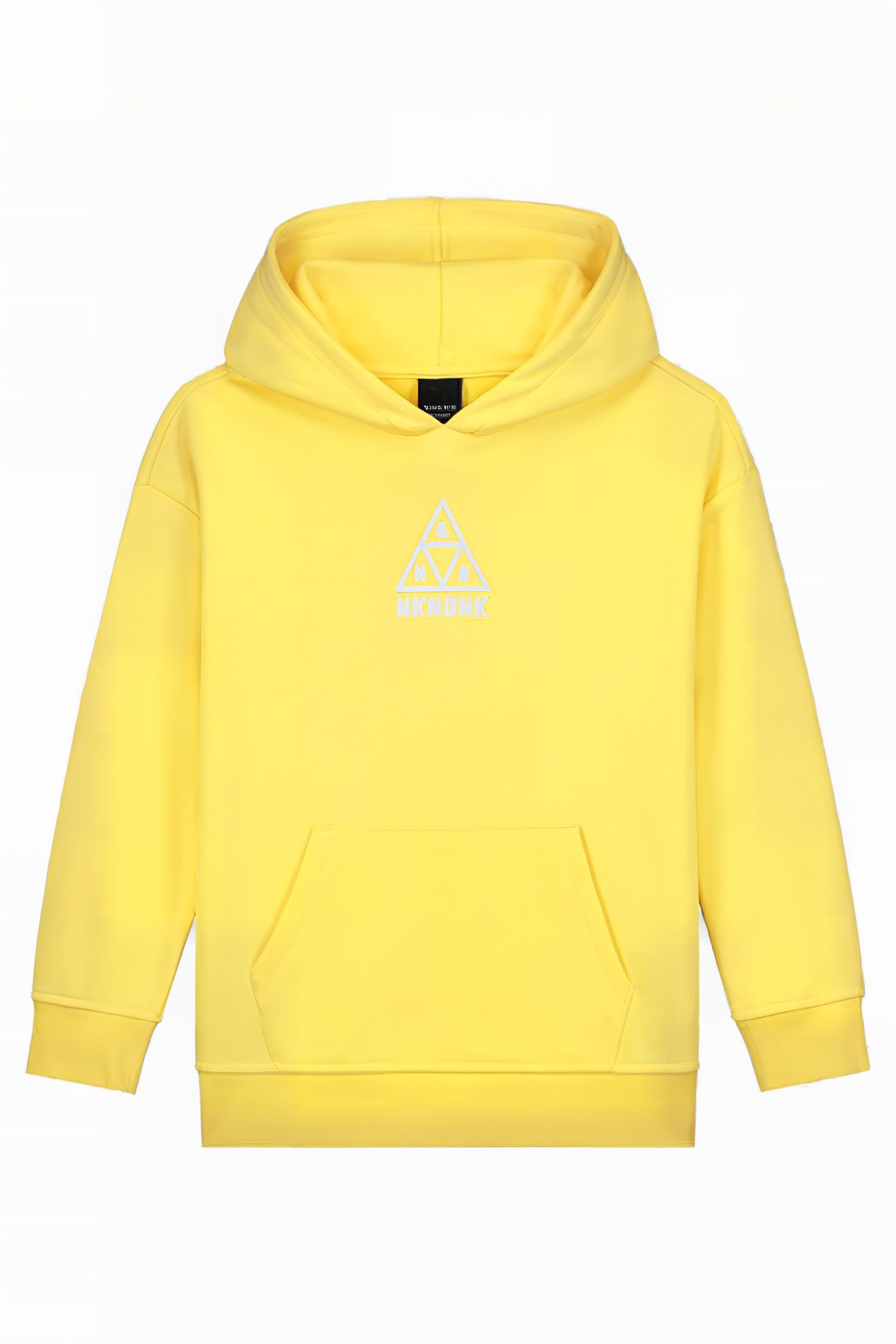 TRIANGLE HOODIE SOFT YELLOW 1