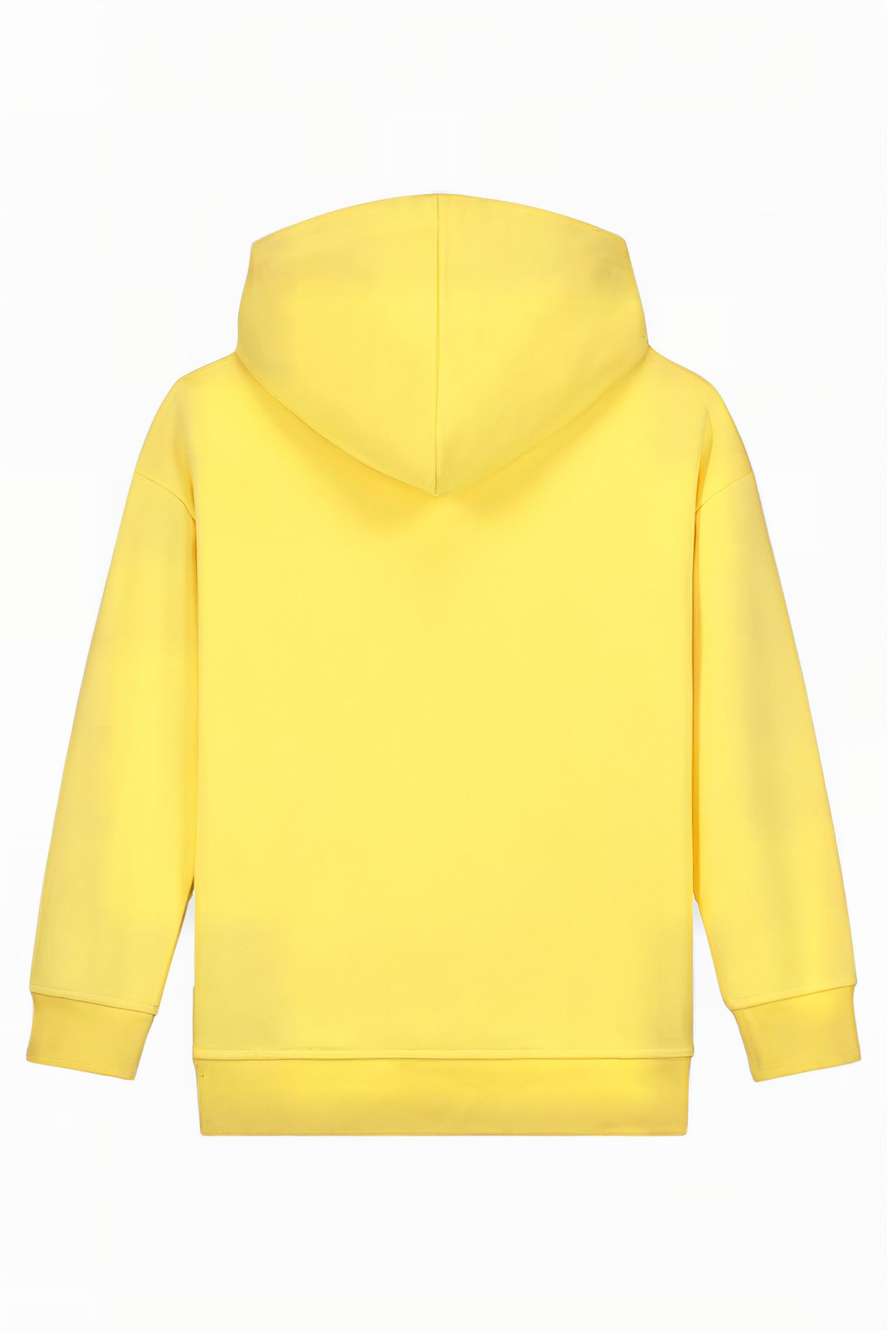 TRIANGLE HOODIE SOFT YELLOW 2