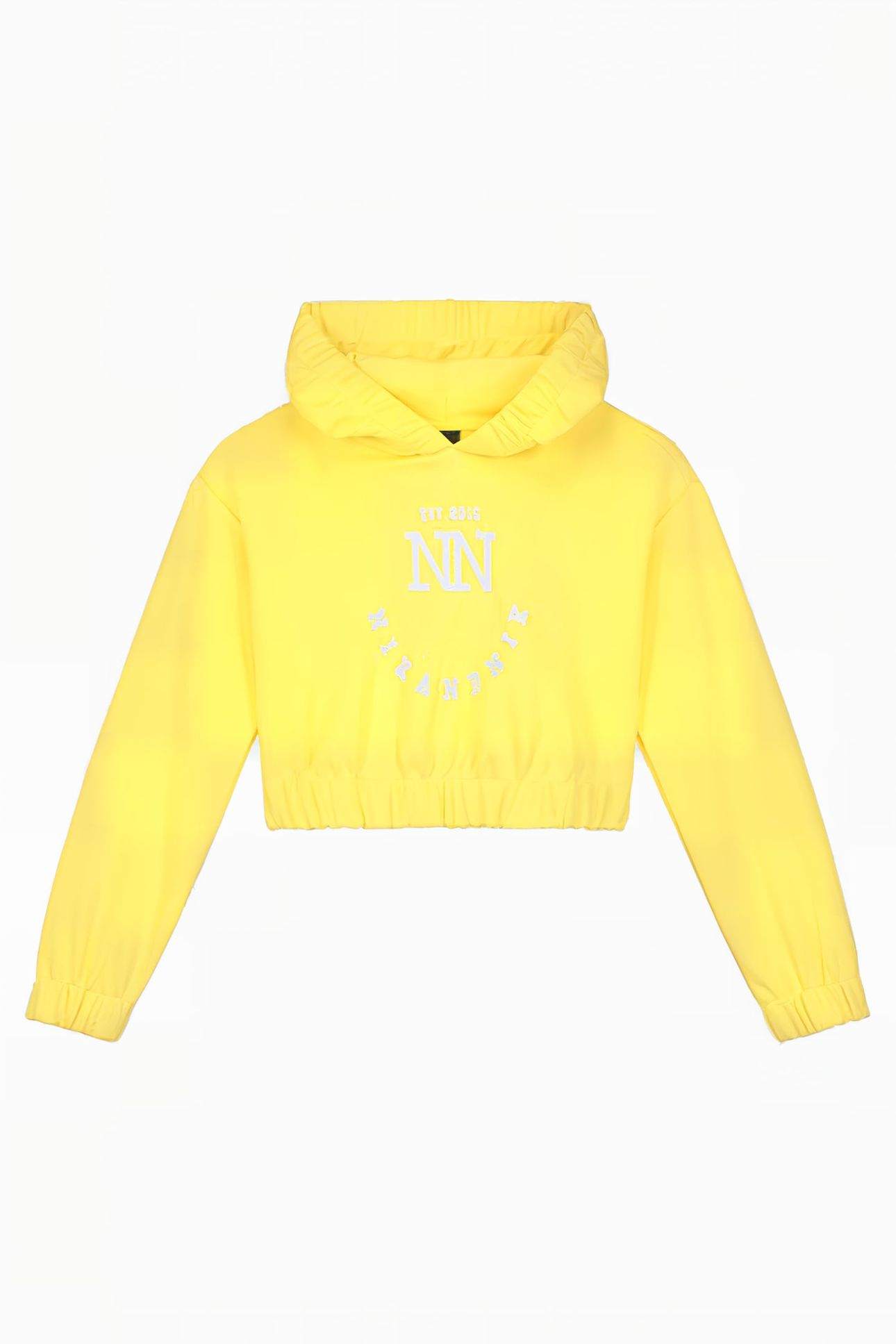 NN SMILE HOODIE SOFT YELLOW 1