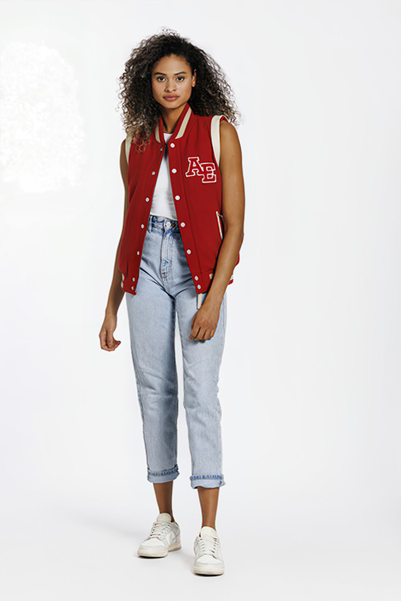 FENNA JACKET RED / OFF WHITE 1