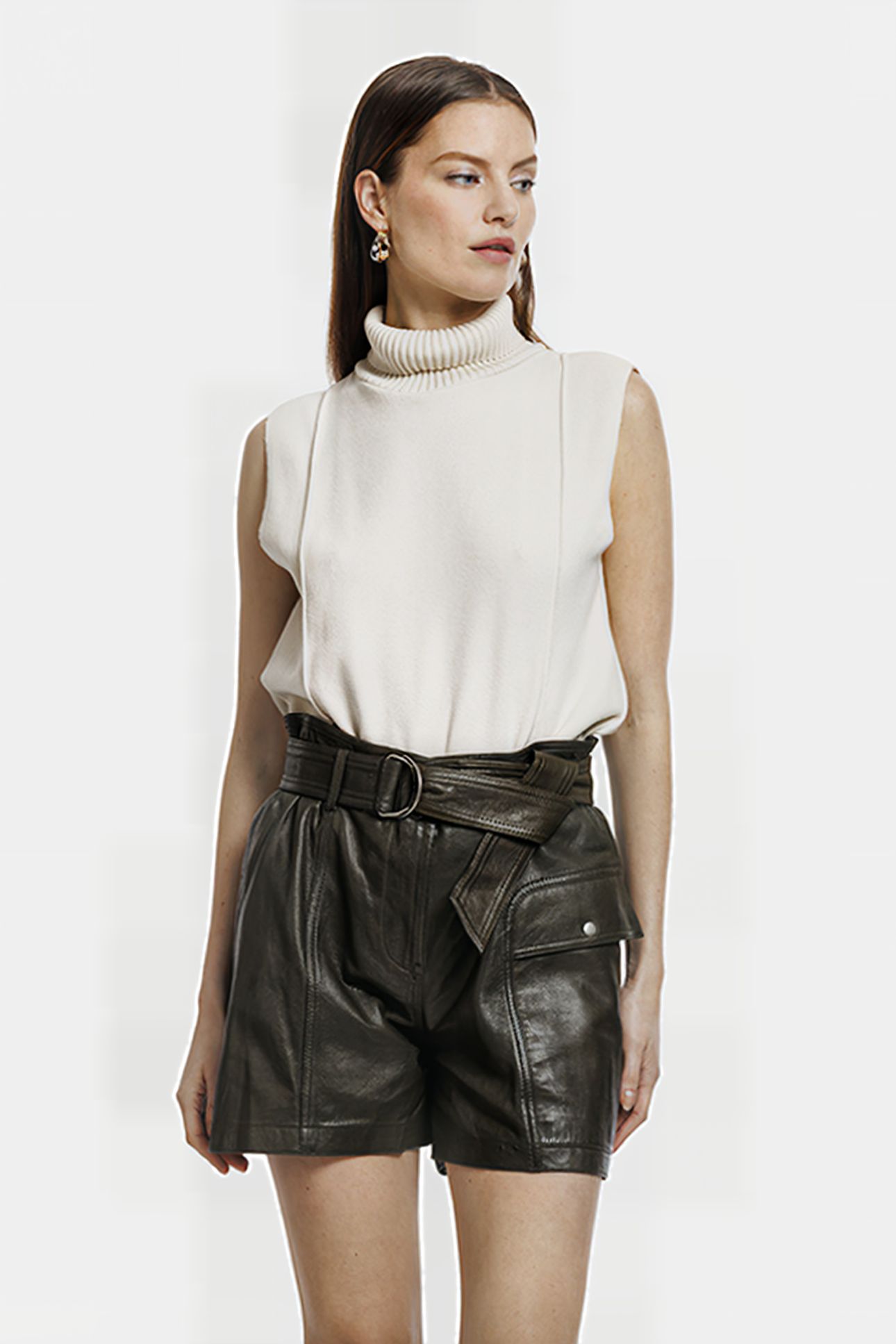 LIVA TROUSERS MOSS GREEN 1