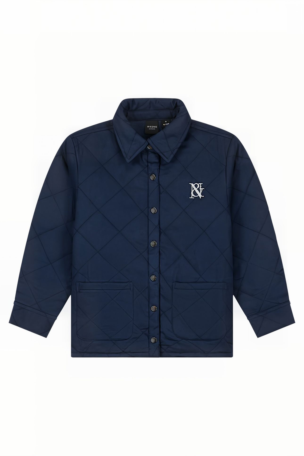 QUILTED SHIRTJACKET MIDNIGHT BLUE 1