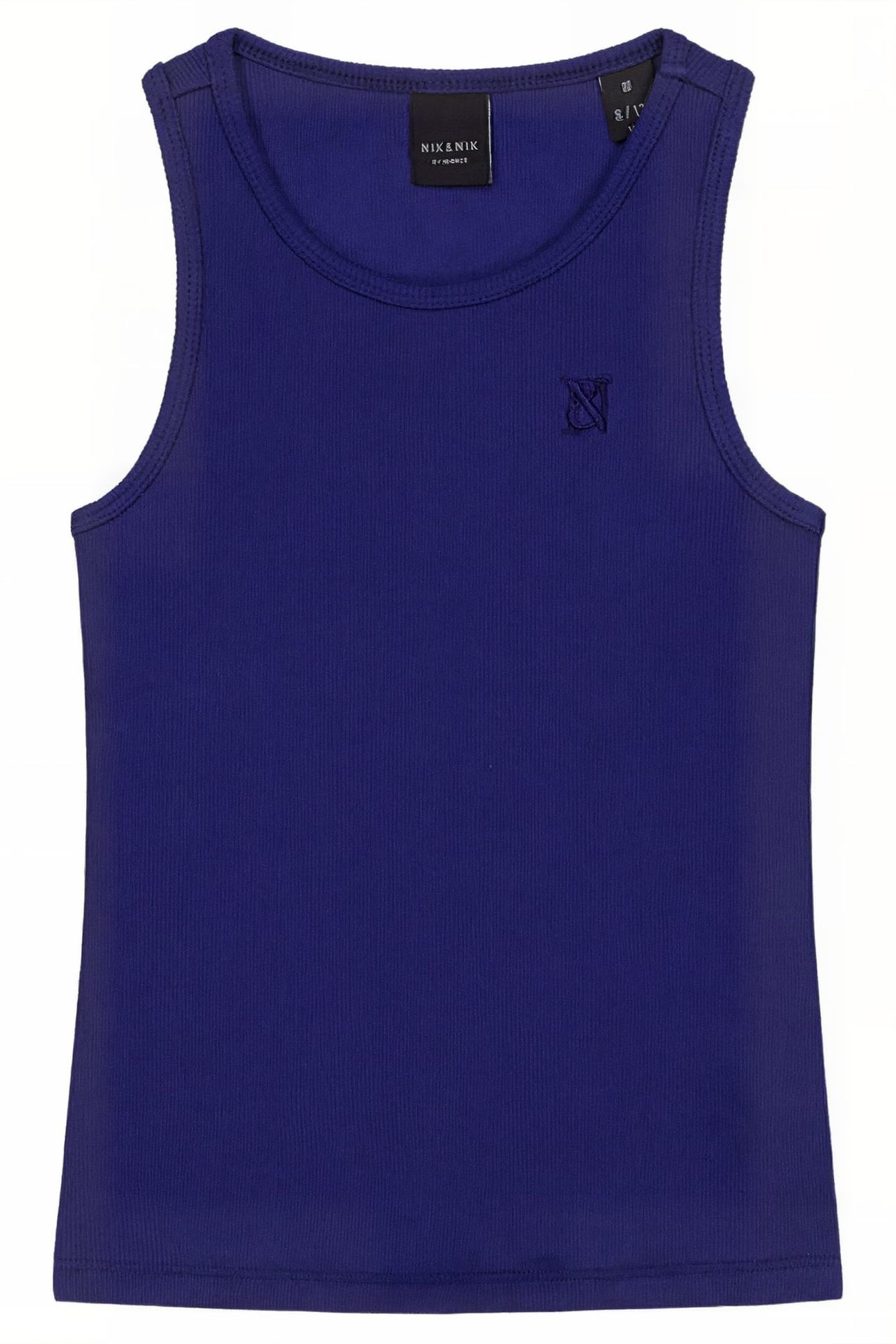 RIB SINGLET MIDNIGHT BLUE 1