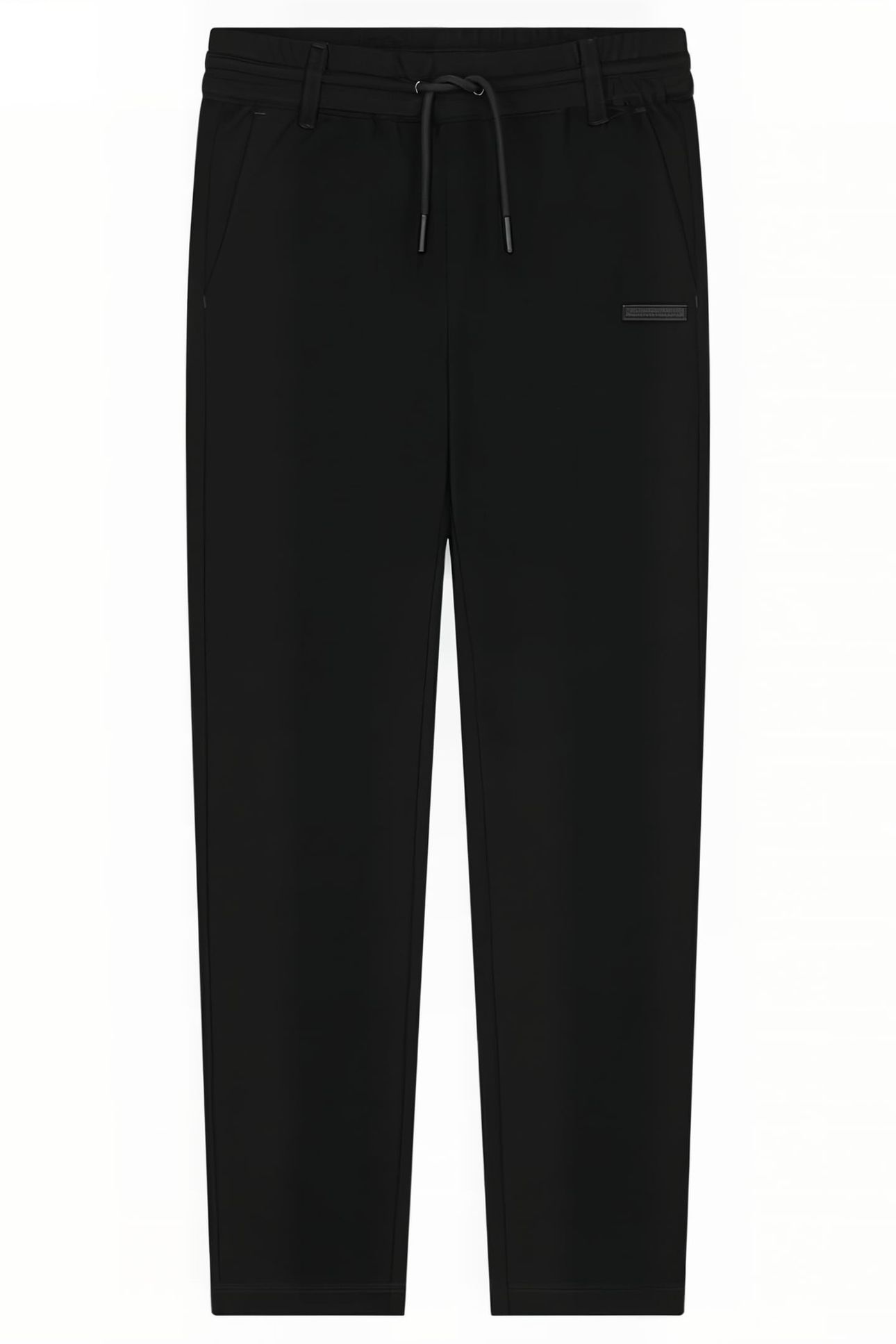 KRISS PIQUE TROUSERS BLACK 1