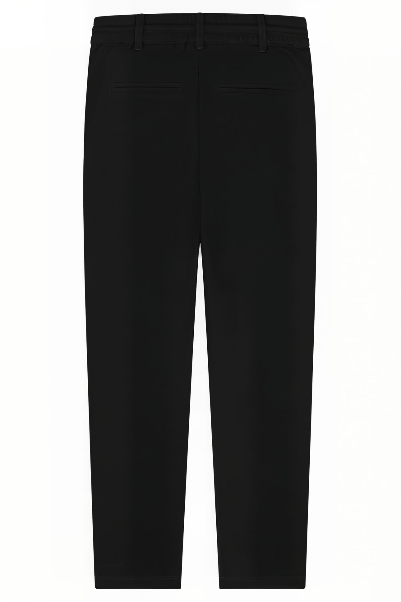 KRISS PIQUE TROUSERS BLACK 2