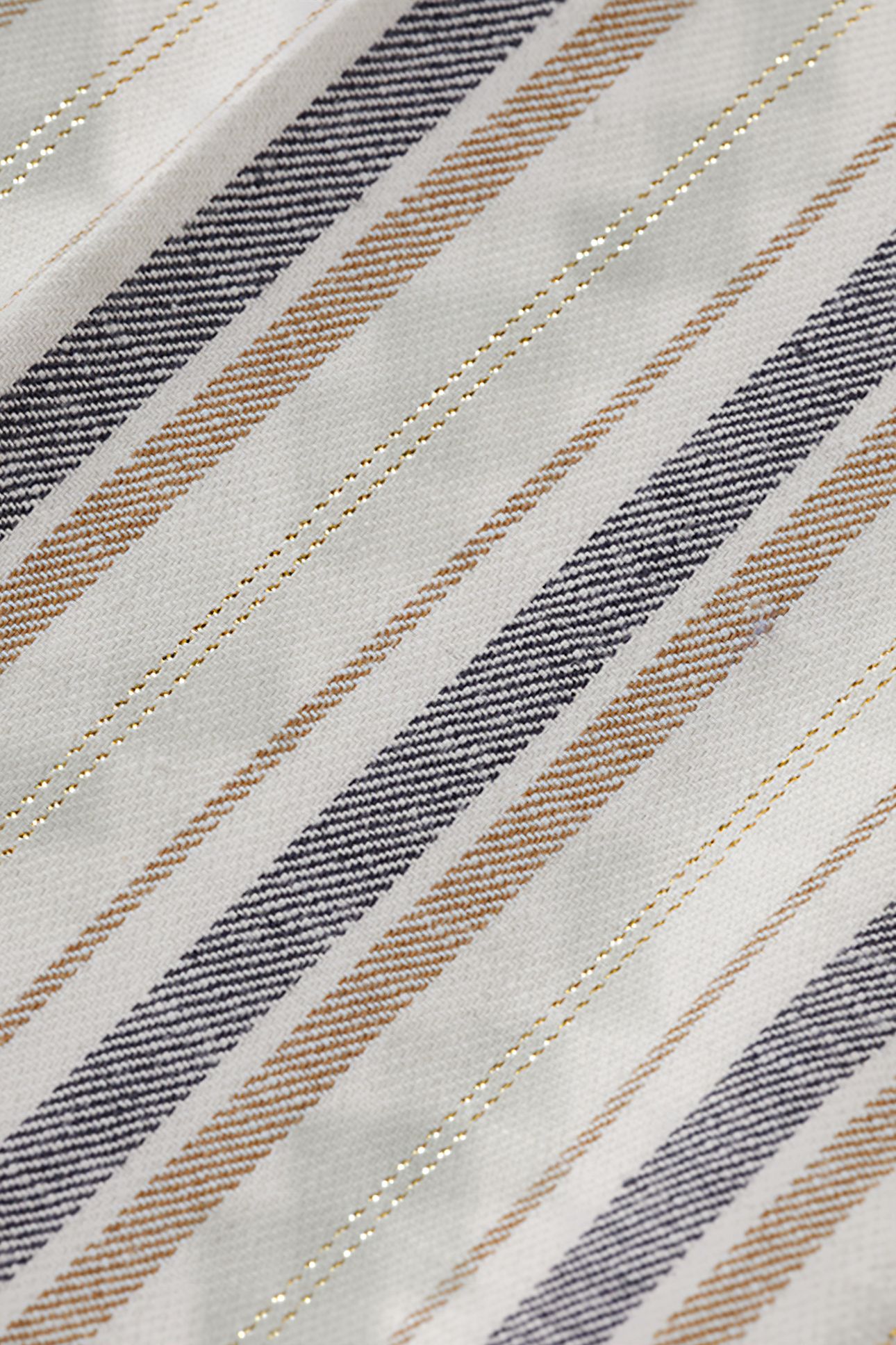 VIOLET LUREX LINEN BLEND PANT LUREX LINEN STRIPE 7