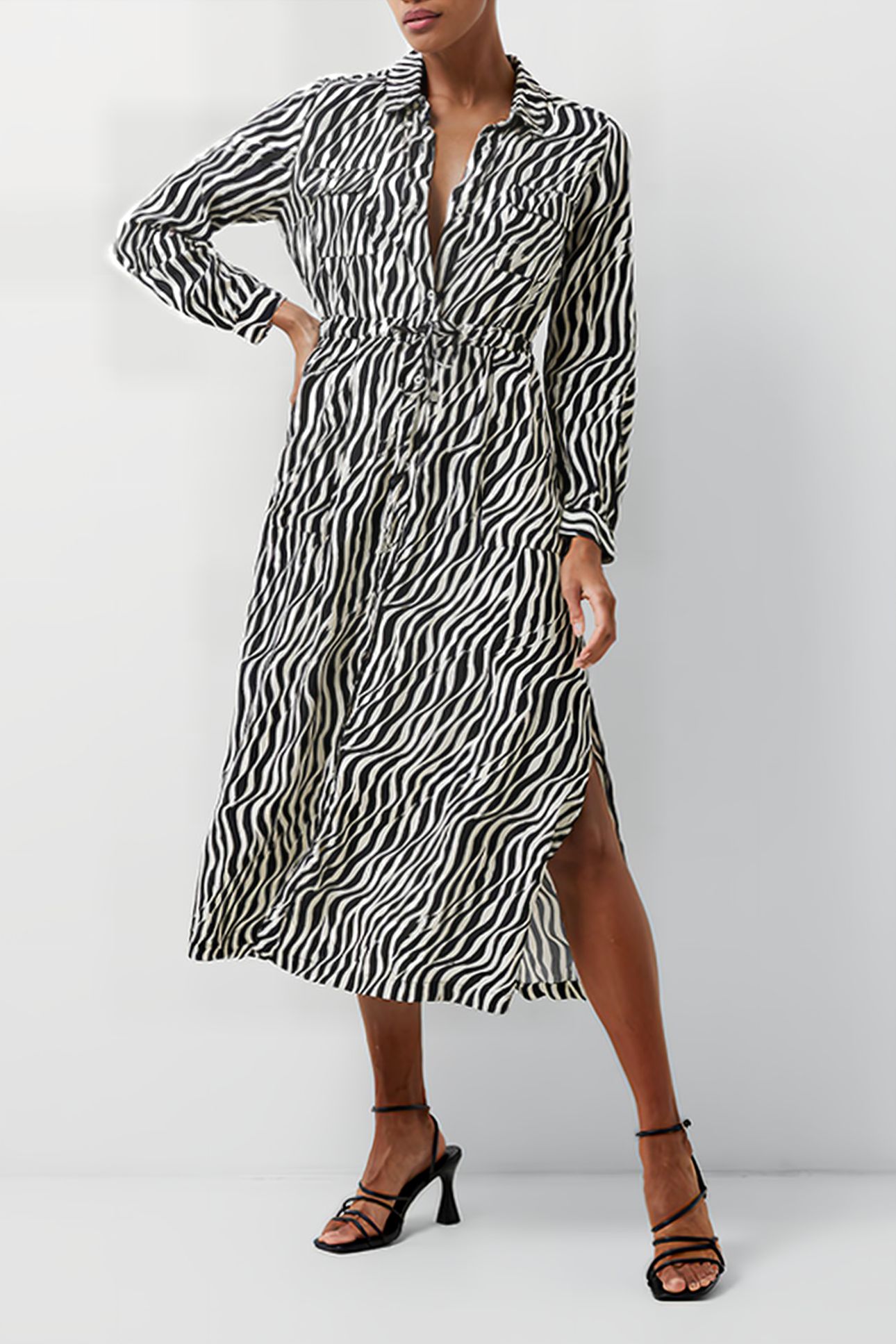SEINE DELPHINE DRESS BLACKOUT/CLASSIC C 1