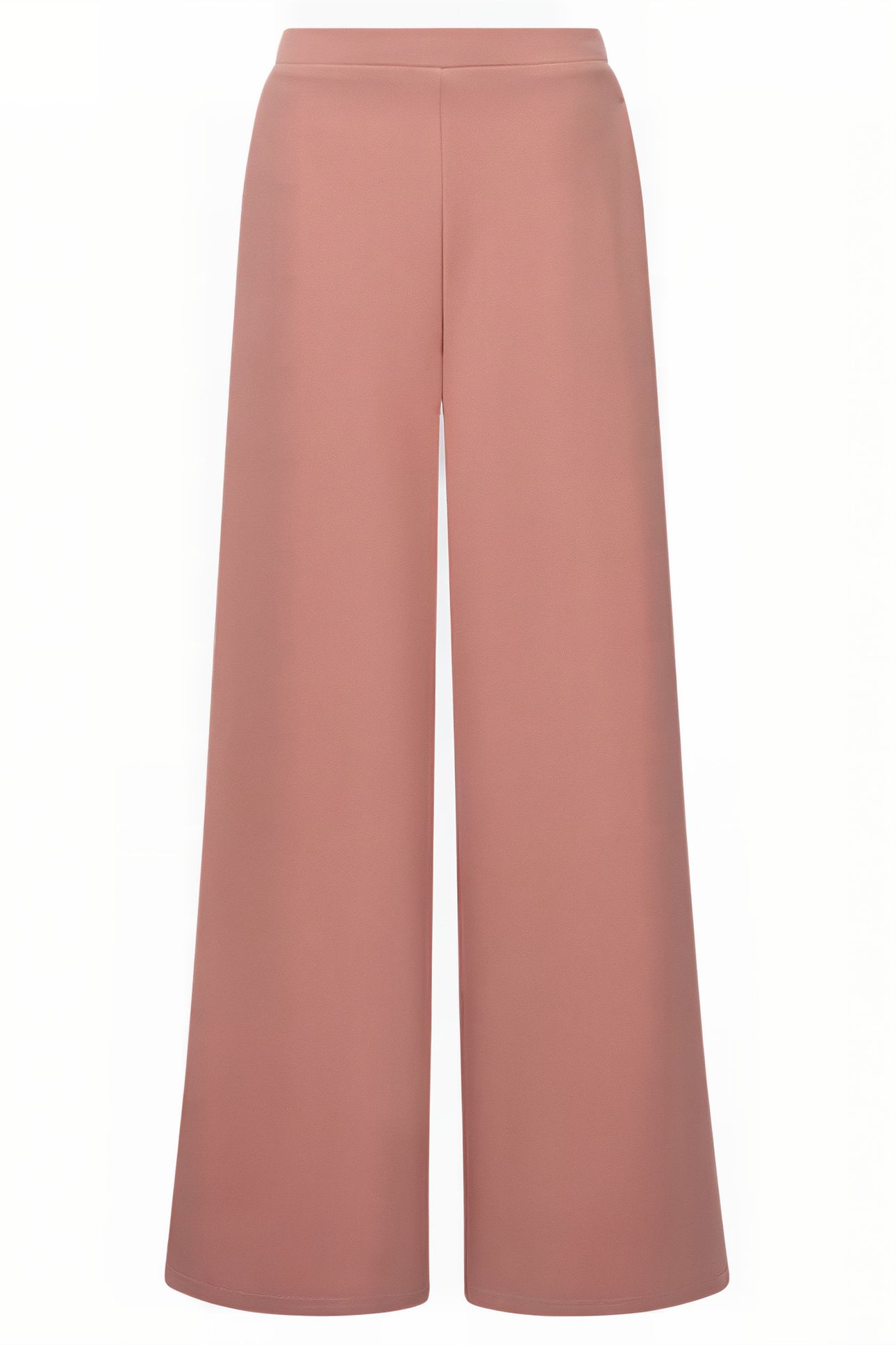 CREPE WIDE LEG STRIPE MOCHA MOOSE/SUM WHT 1
