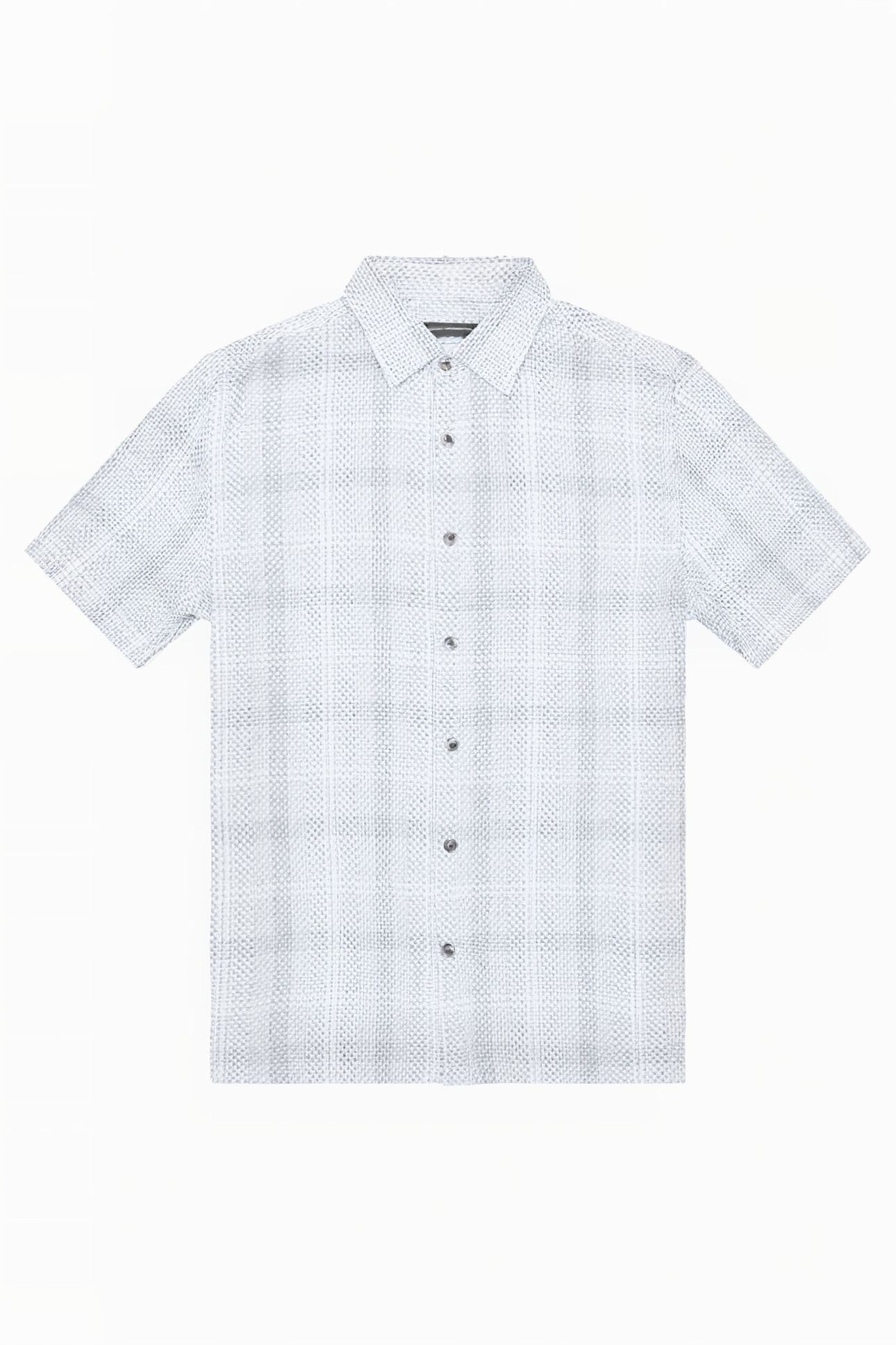 BARROW DOBBY SHORT SLEEVE SHIRT BLUE 1