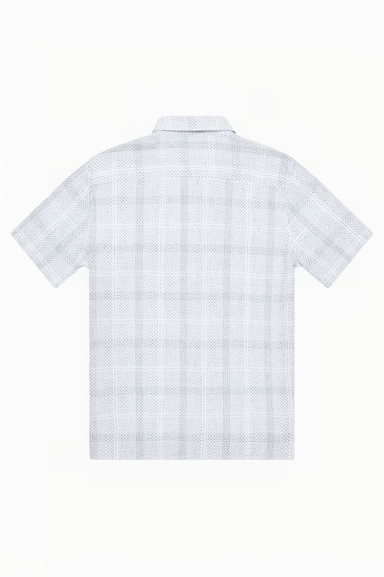 BARROW DOBBY SHORT SLEEVE SHIRT BLUE 2