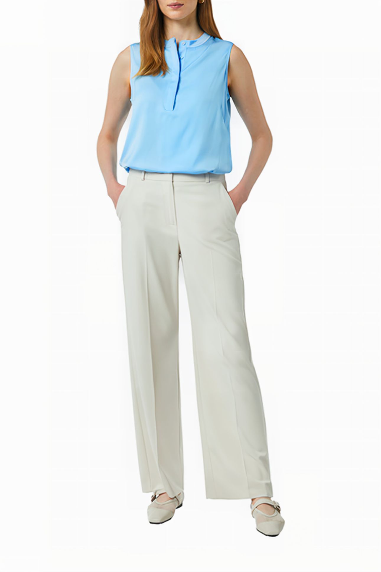 COMMA BLOUSES BLUE-LIGHT 2