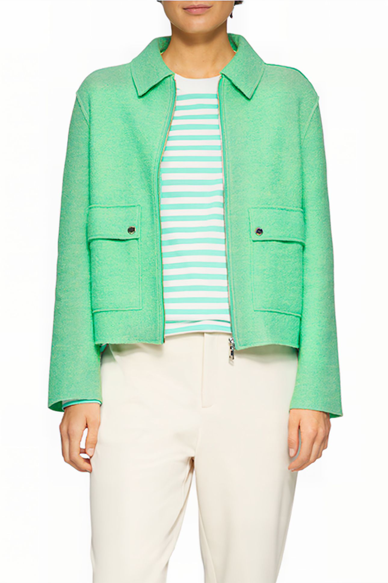 S.OLIVER JACKETS OUTDOOR GREEN 1