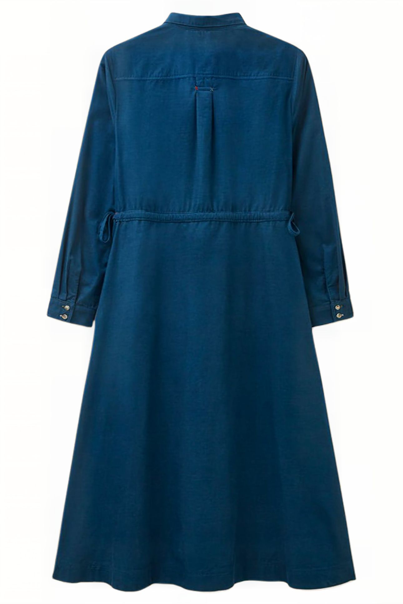 JADE CORD SHIRT DRESS DARK TEAL 4